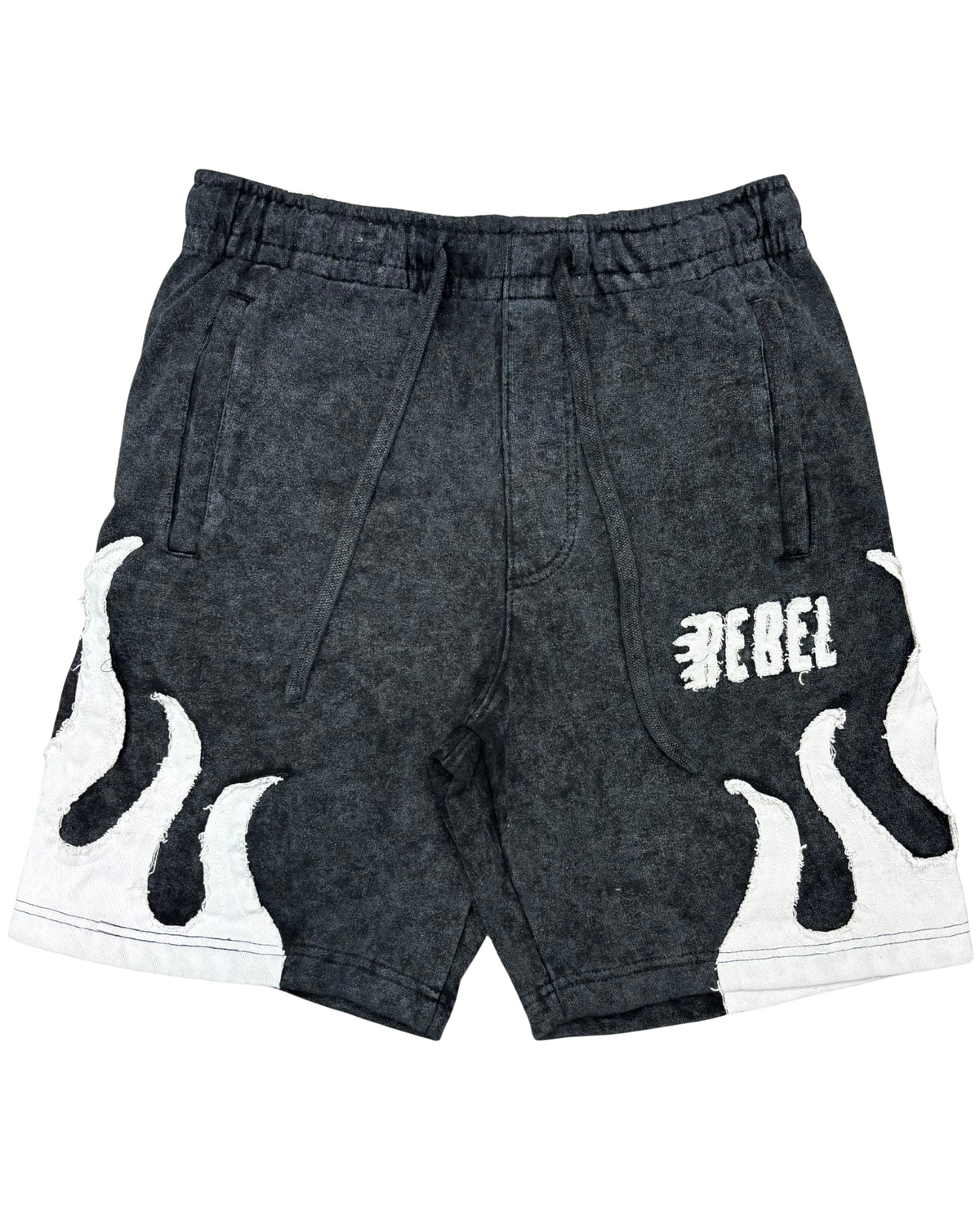 Mens Rebel Denim Chenille Shorts