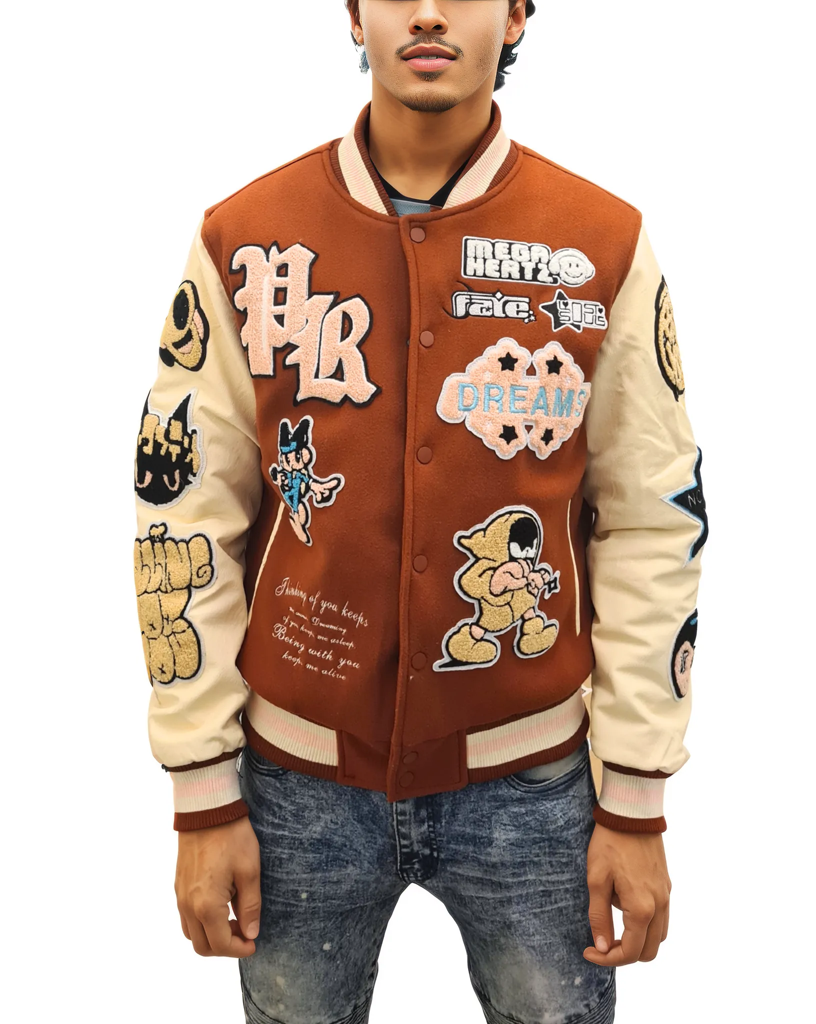 Mens Crawford Varsity Jacket