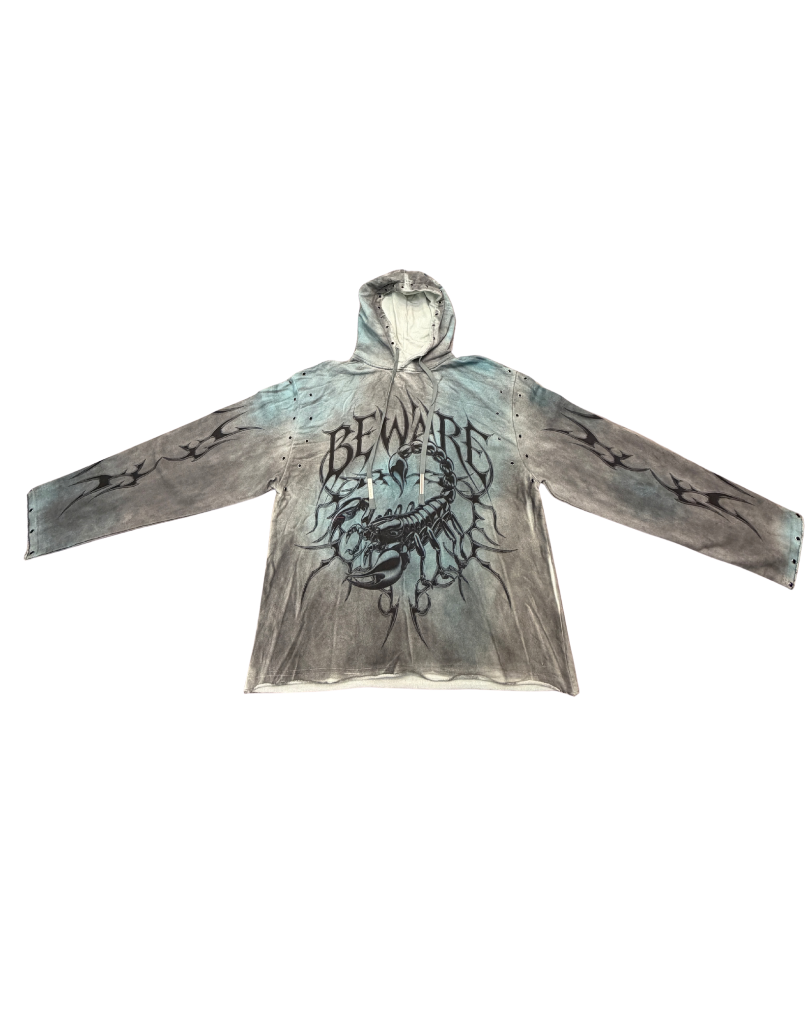 Mens Beware Hoodie