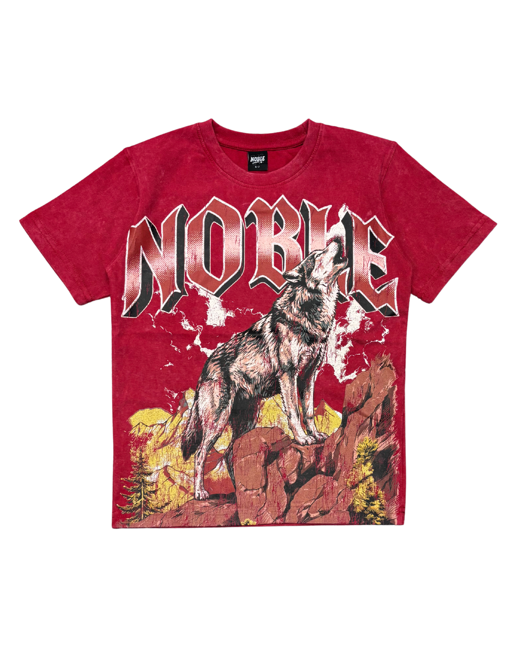 Kids Wolf Shirt 2212