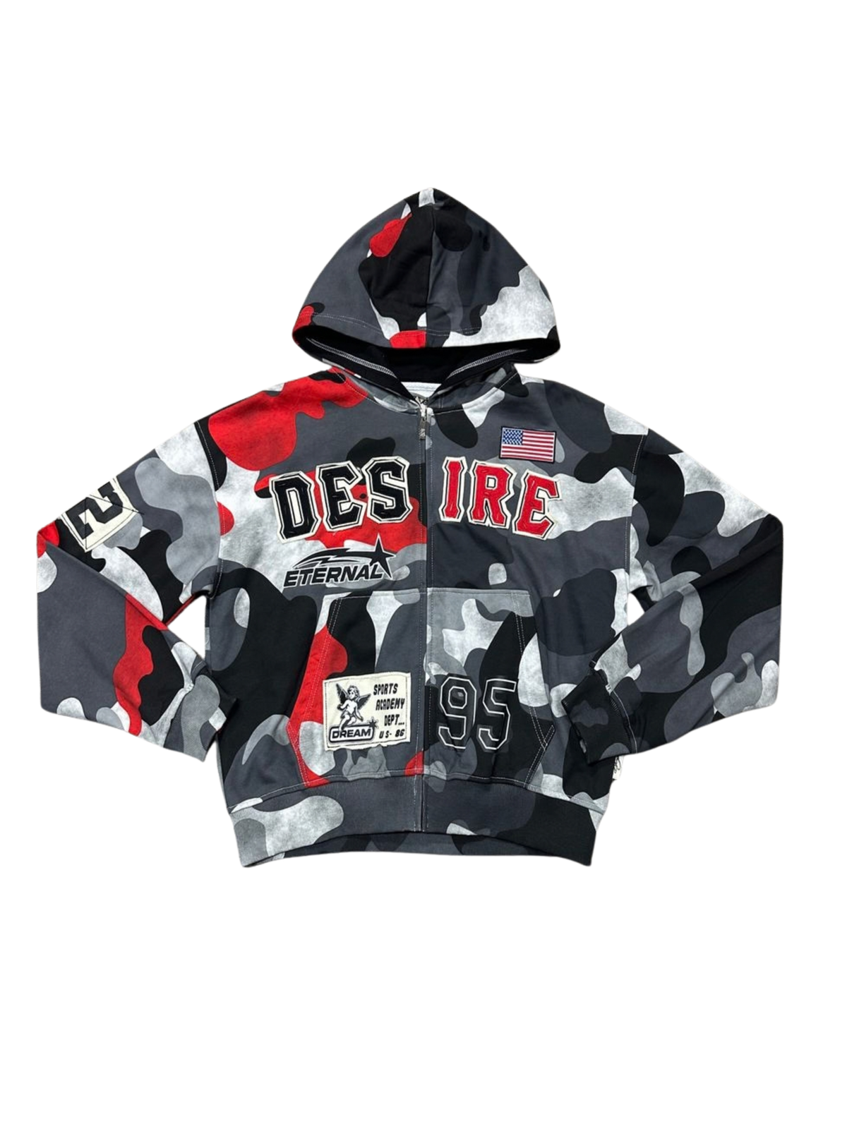 Mens Desire Eternal Zip Hoodie