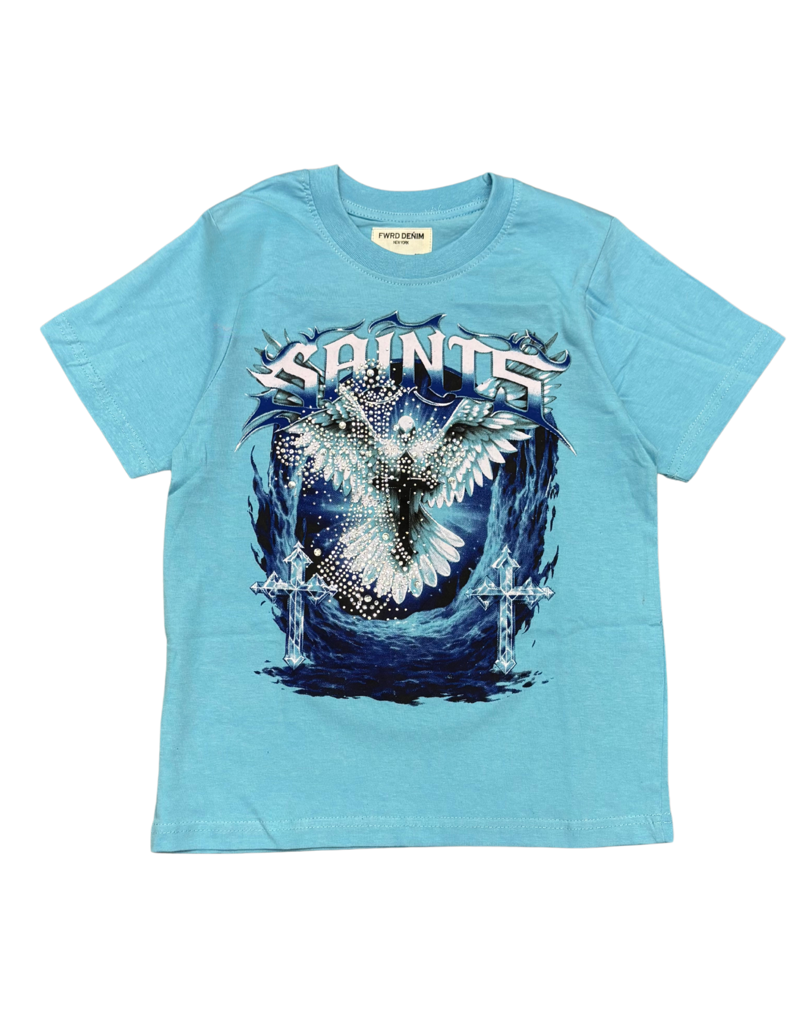 Kids Saints Rhinestone Shirt FW180950