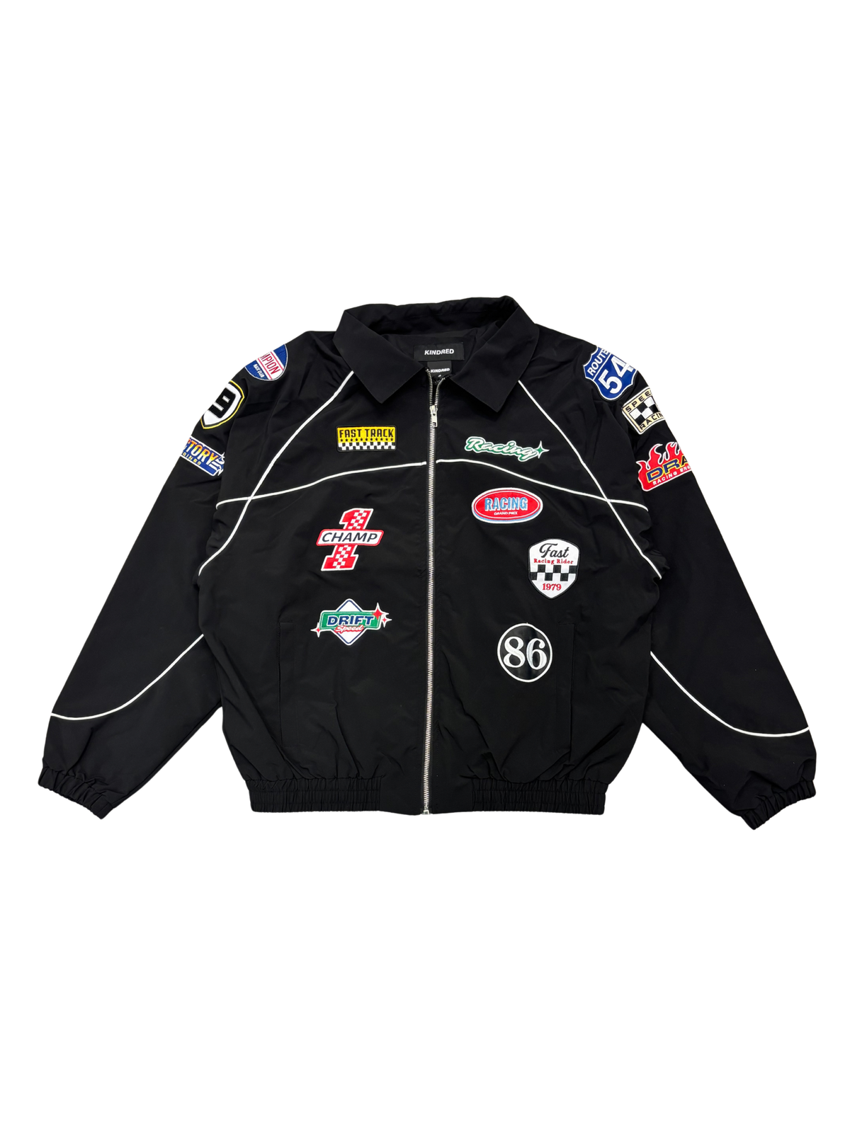 Mens Drift Speed Nylon Zip Jacket
