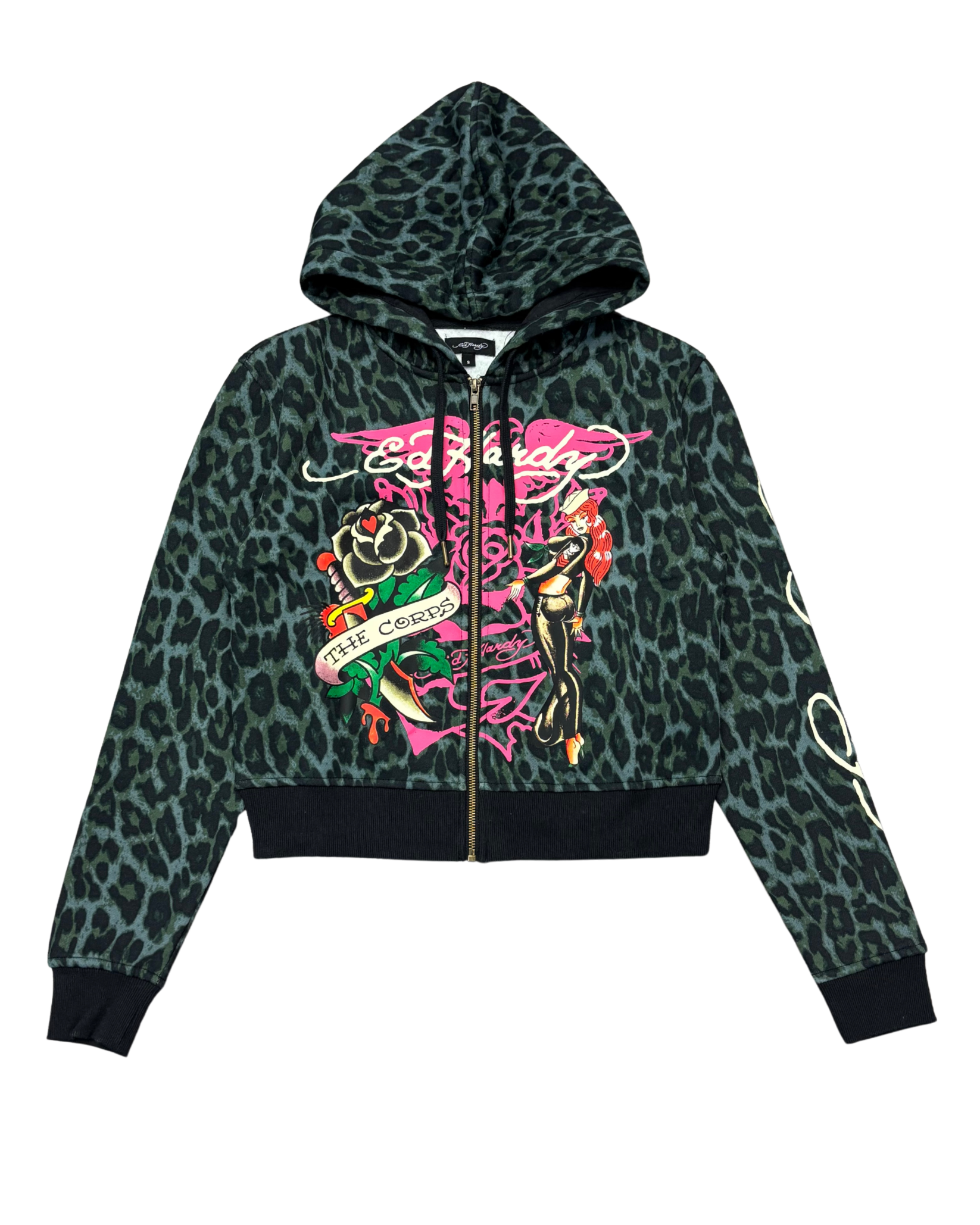 Womens The Corps Zip Up Hoodie