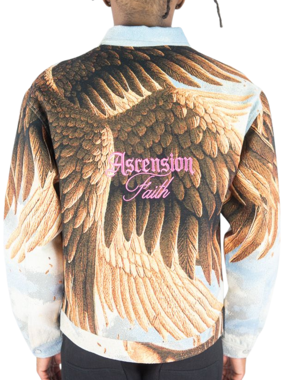 Mens Ascension Wings Tapestry Jacket