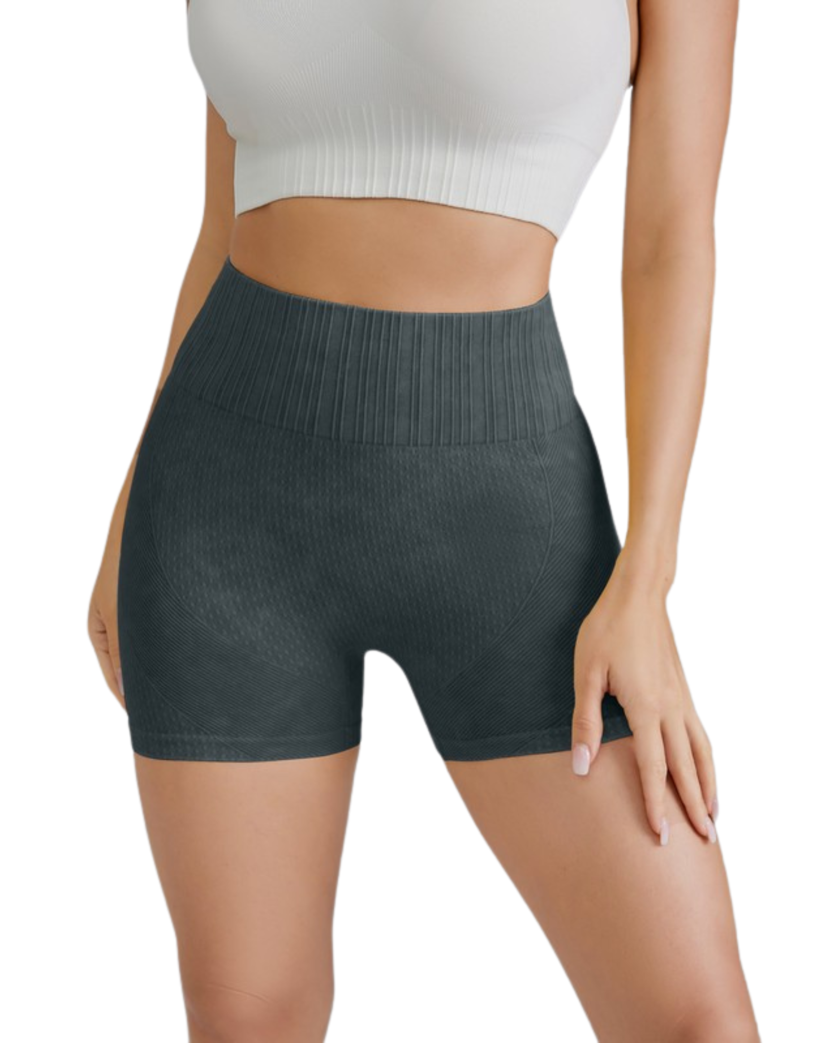 Womens Twill Butt Lift Short