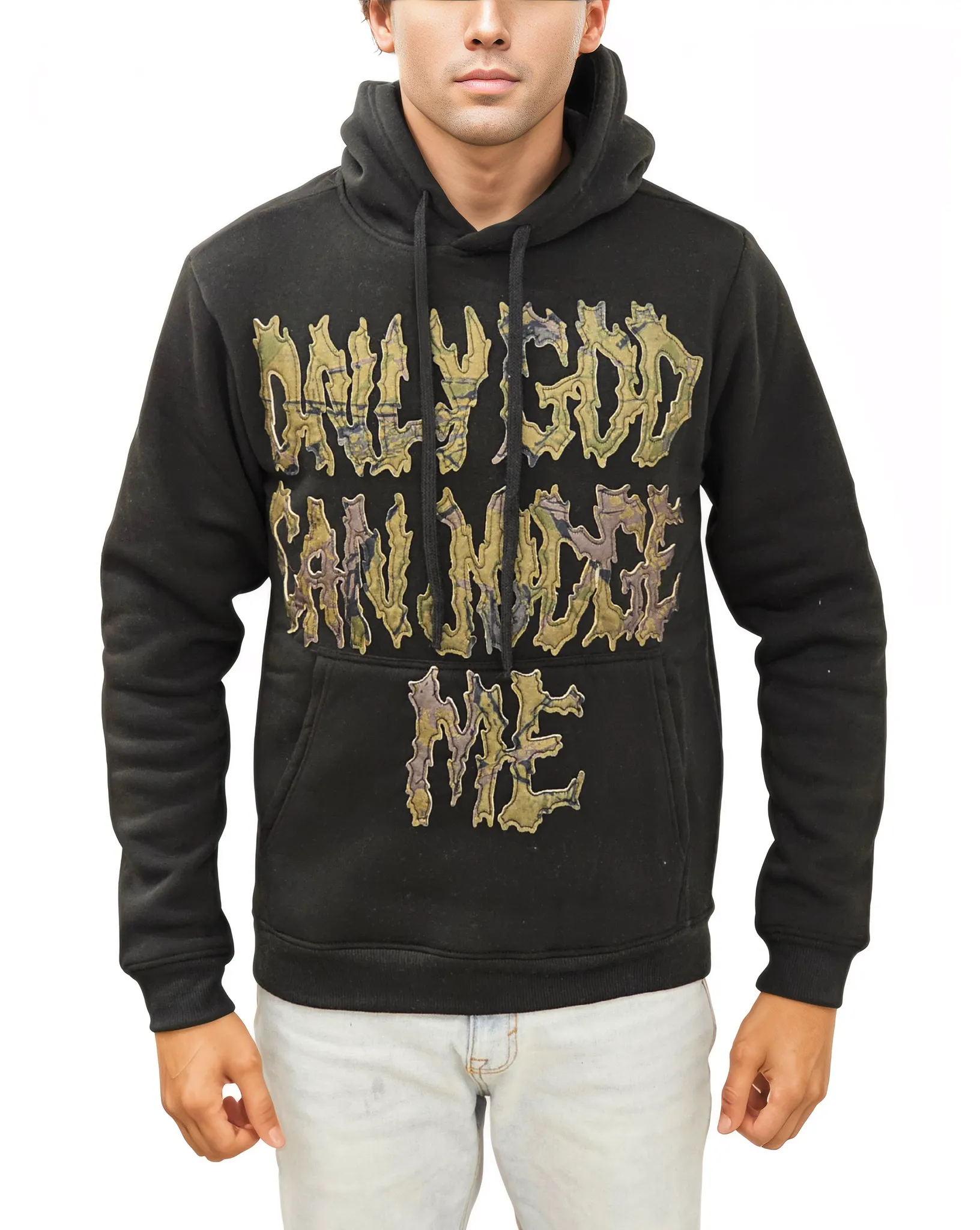 Mens God Can Judge Me Hoodie 109