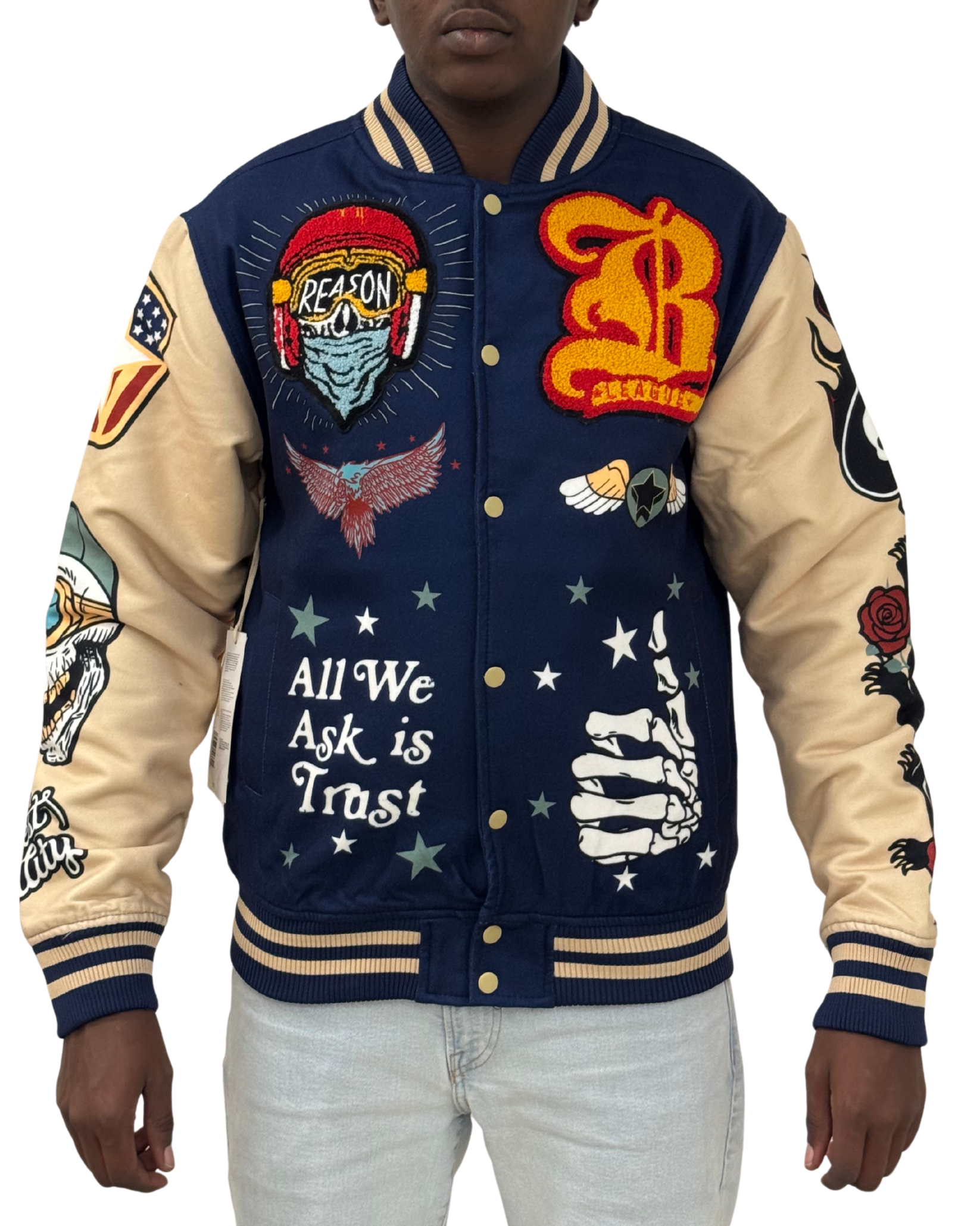 Mens All We Ask Is Trust Jacket