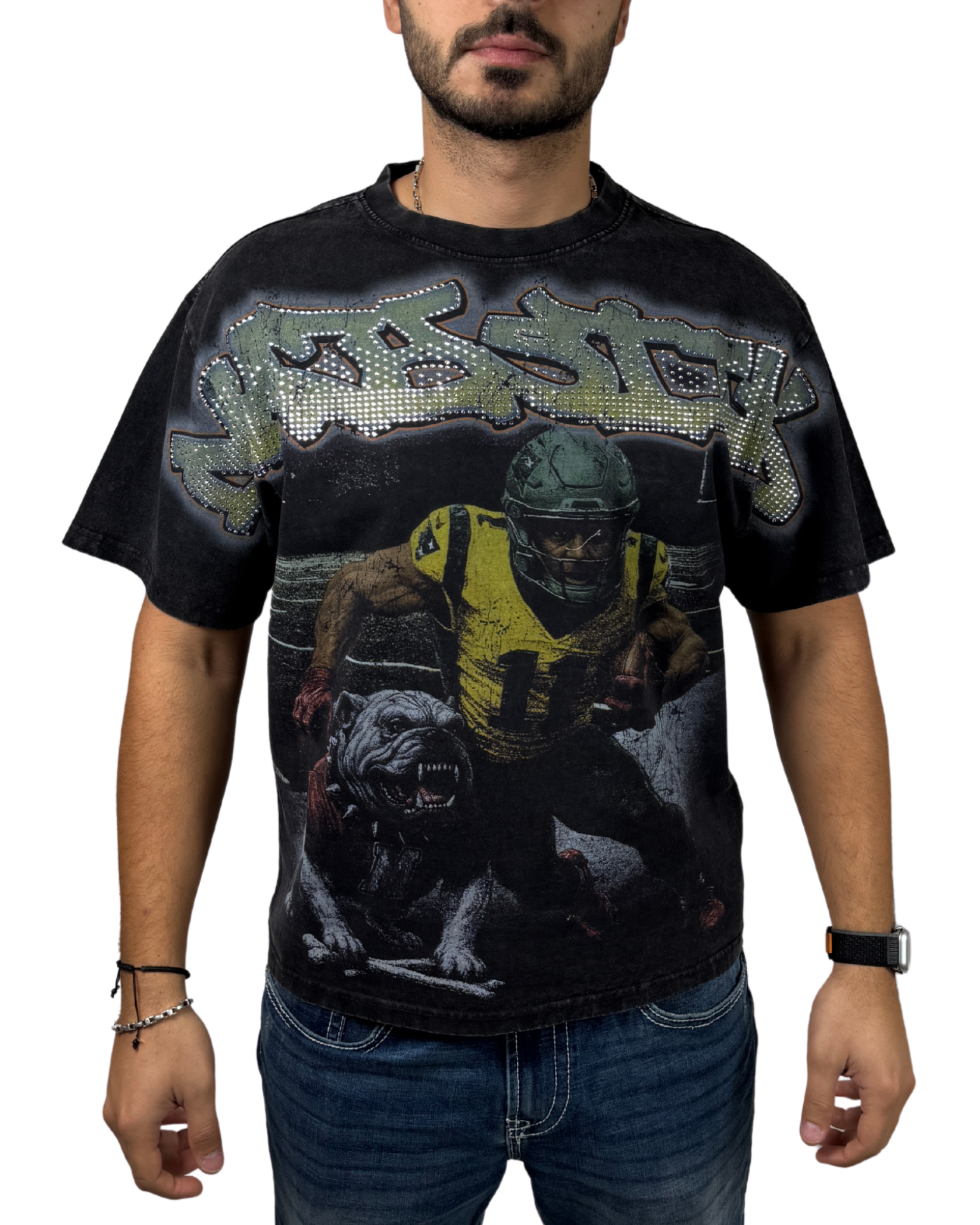 Mens Dog and Player Shirt