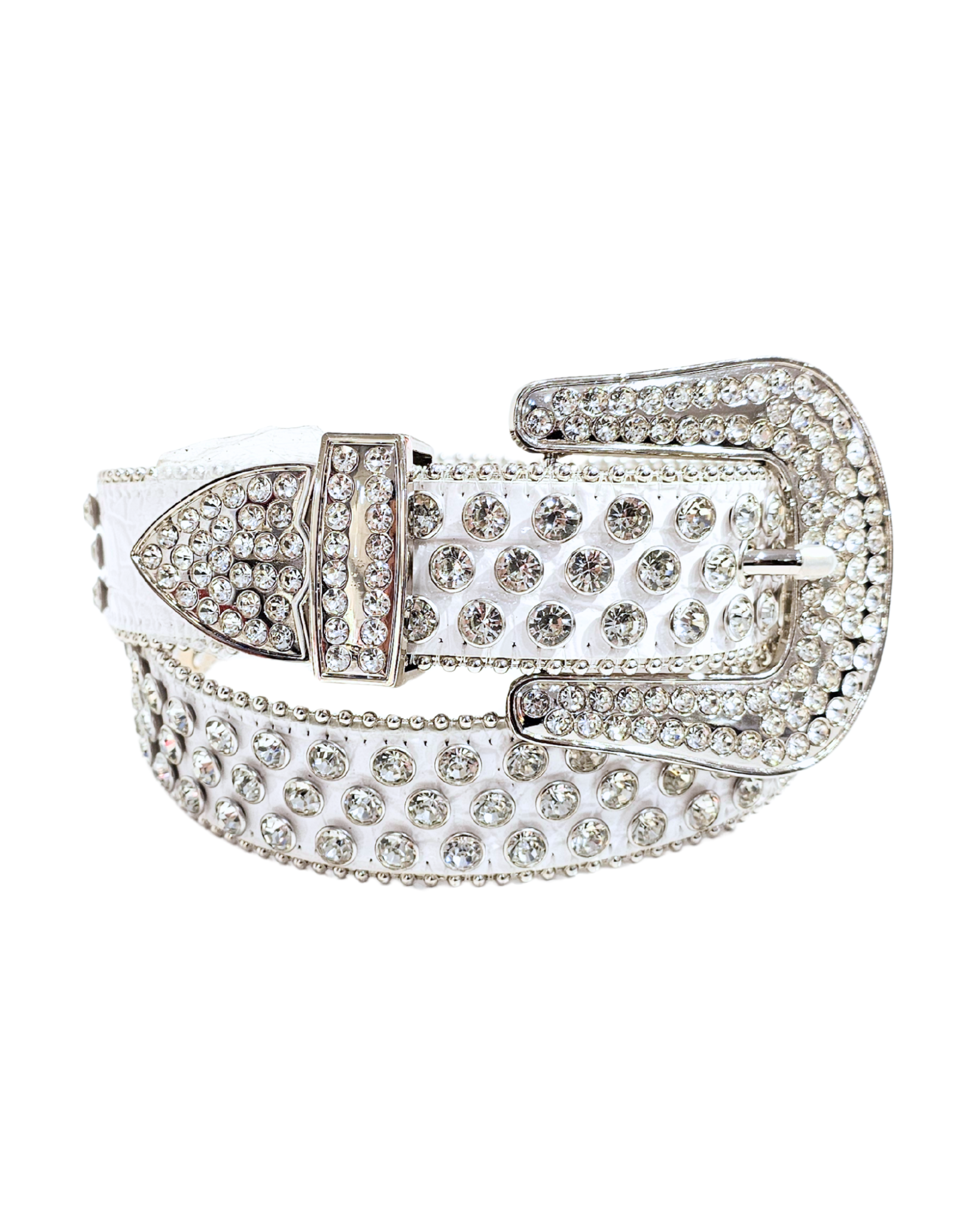 Mens Rhinestone Urban Belt