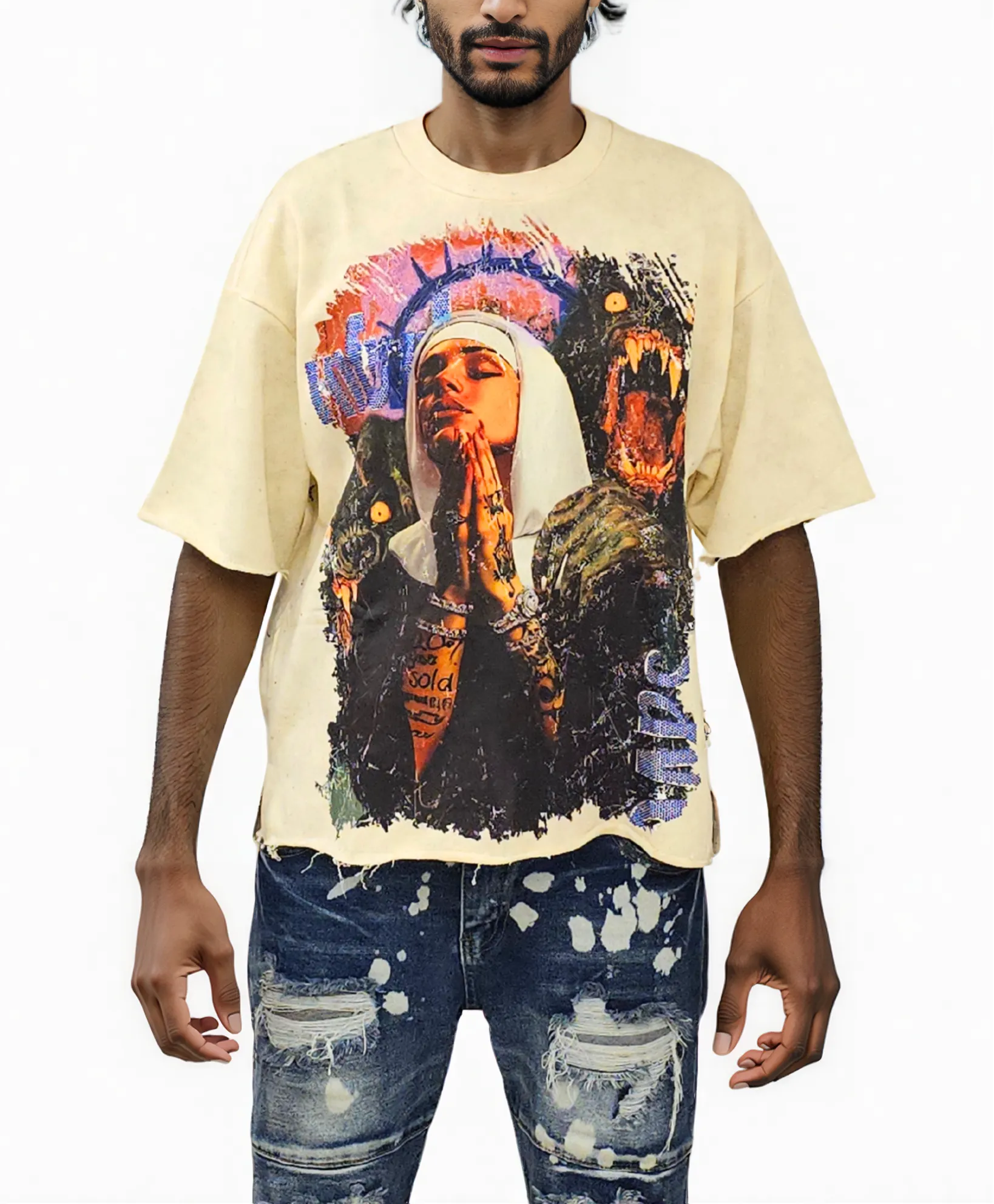 Mens Infuriates Crop T1333 Shirt