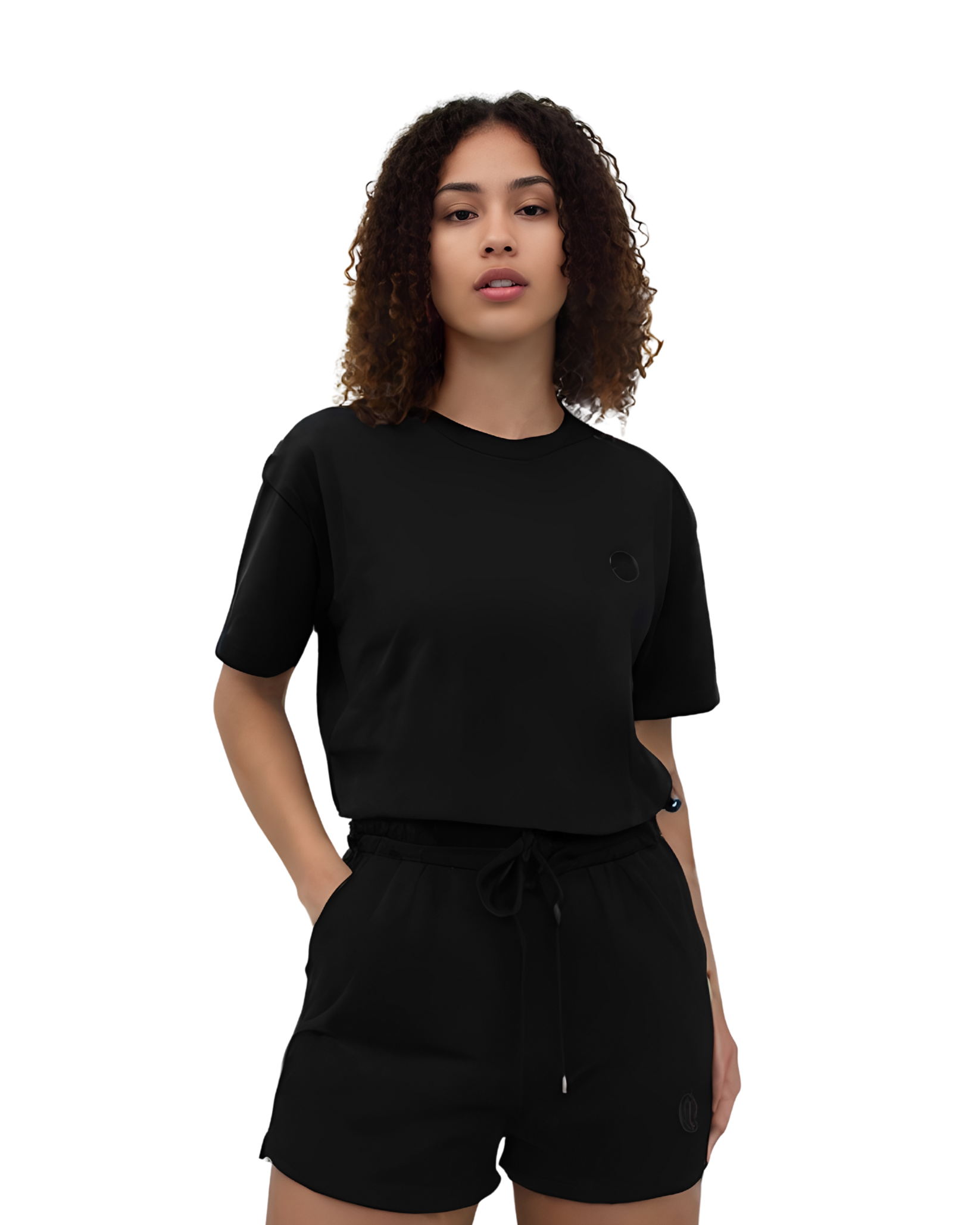Womens Boxy Type Plain Outfit