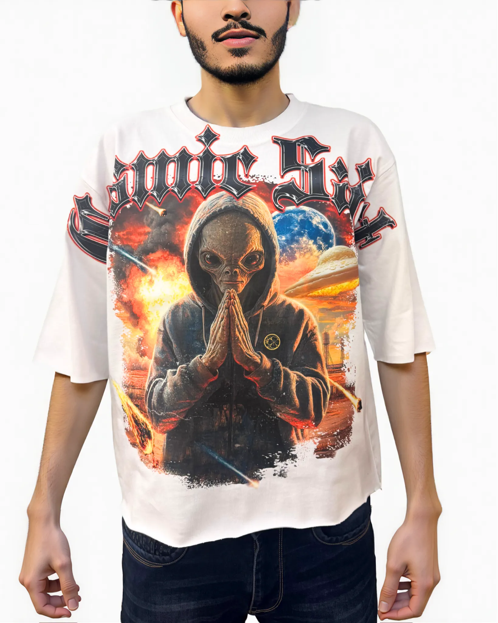Mens Alien As Saint Shirt