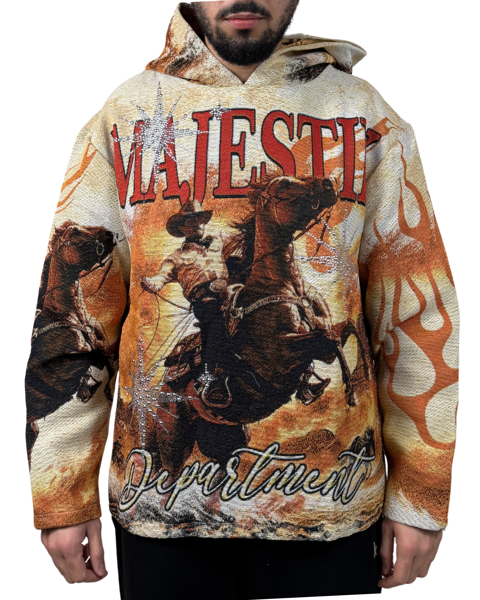 Mens Ride With Soul Hoodie
