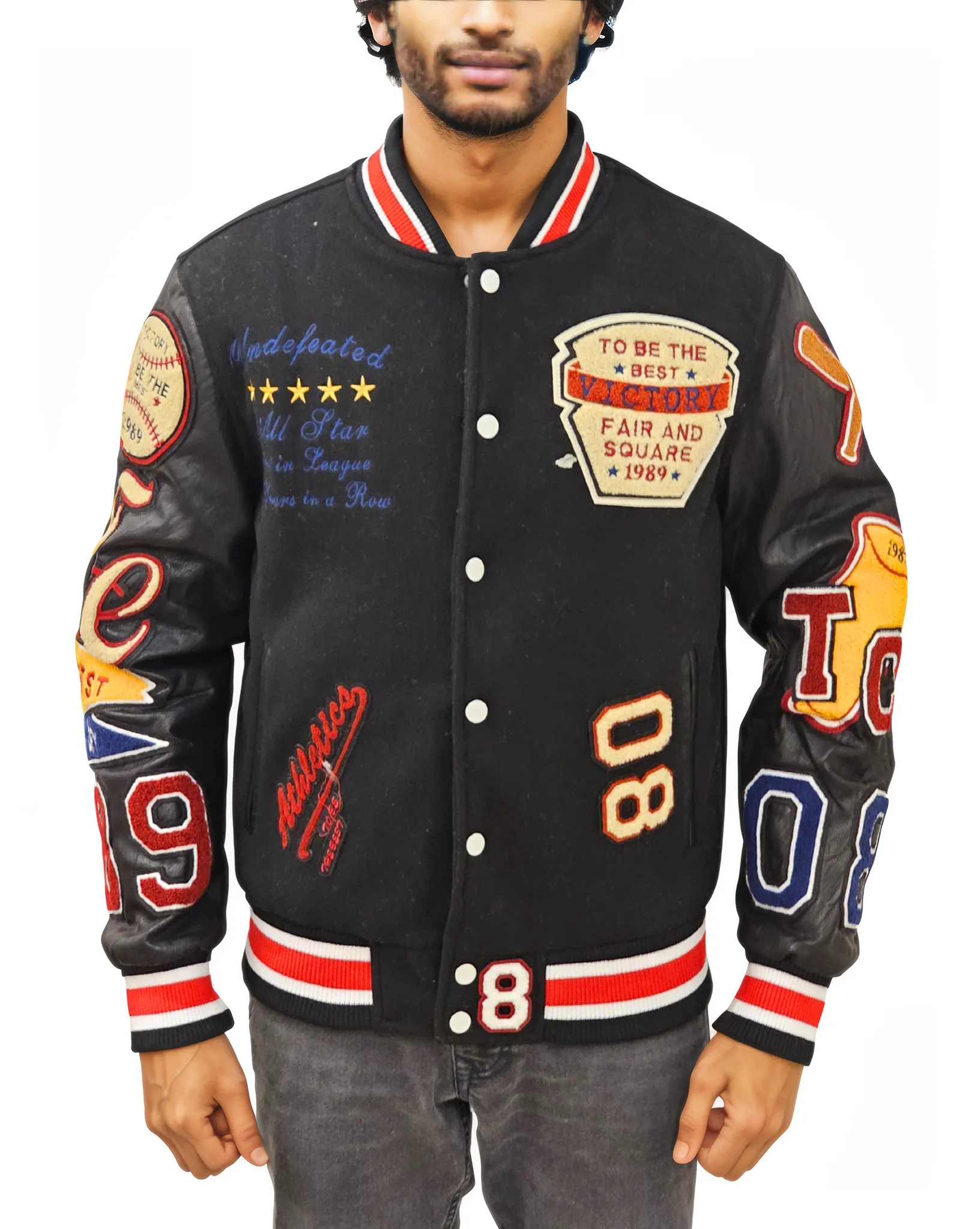 Mens Winning The Day Varsity Jacket