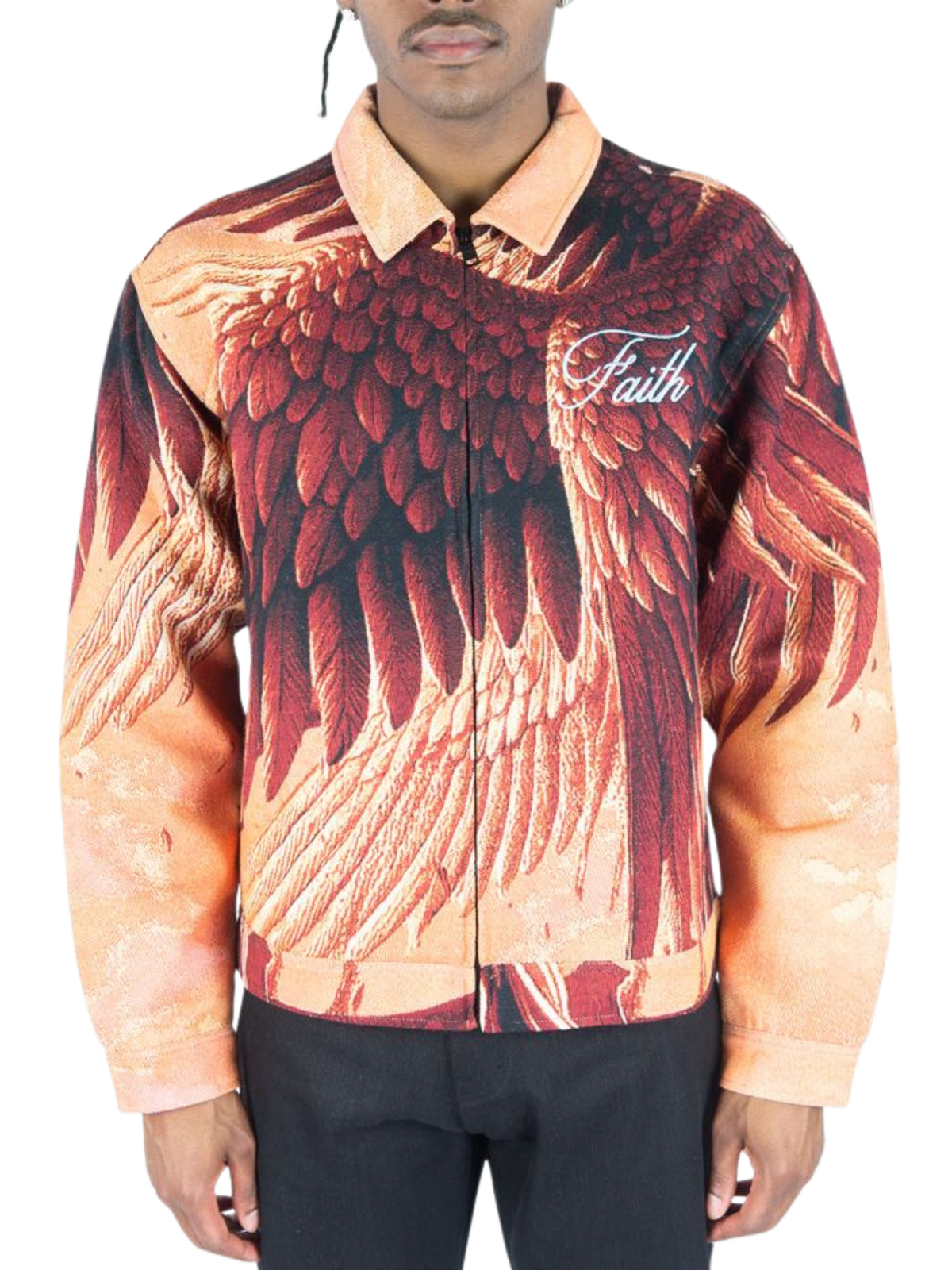 Mens Ascension Wings Tapestry Jacket