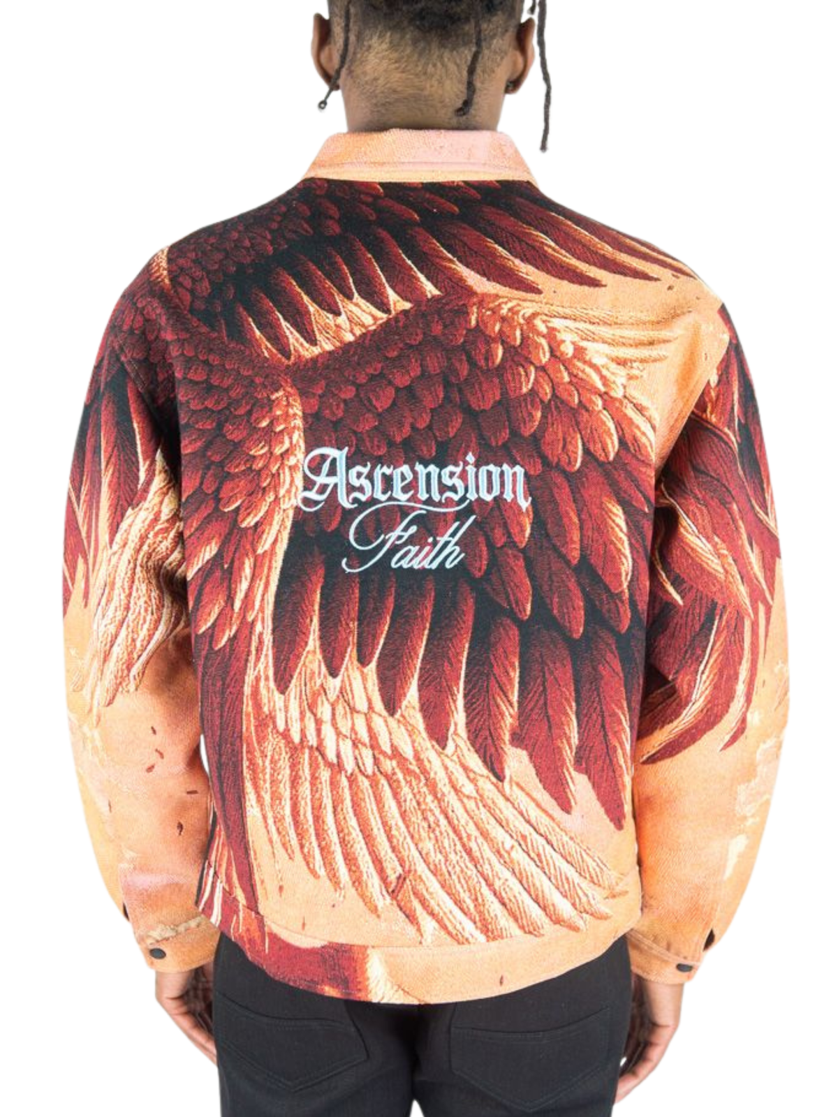 Mens Ascension Wings Tapestry Jacket