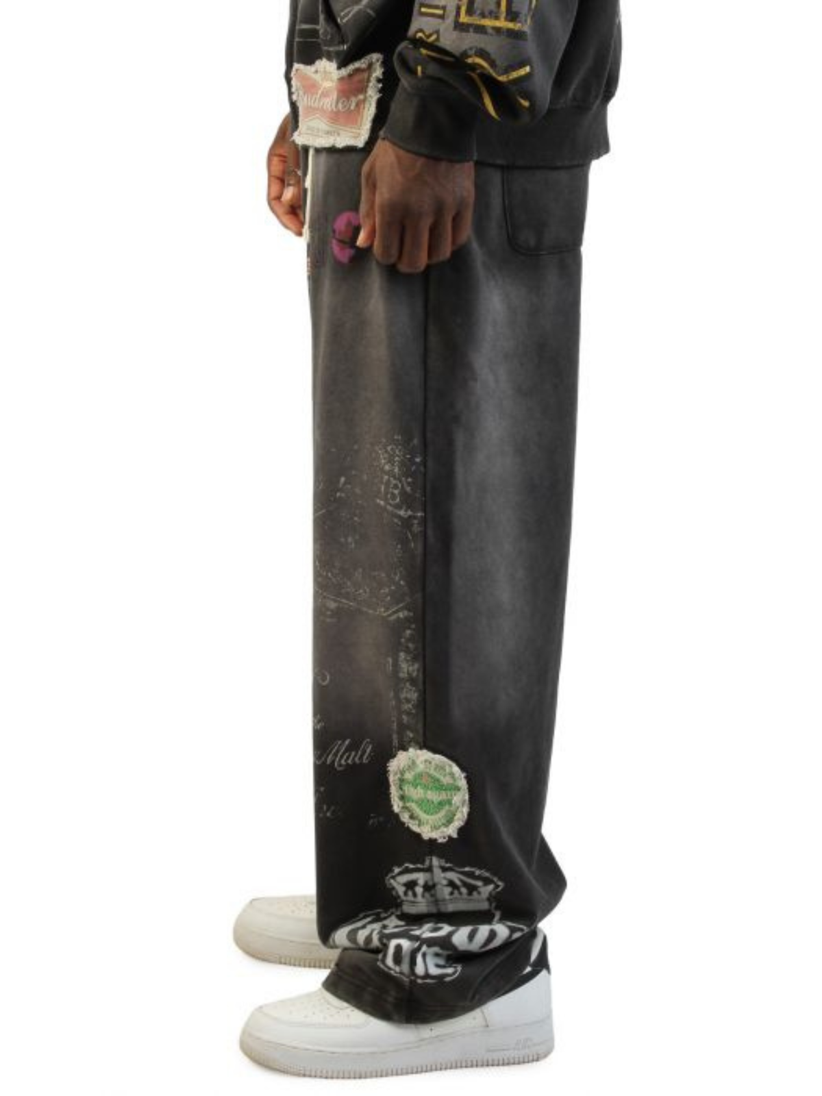 Mens Mstrmnd Zip Sweatpants