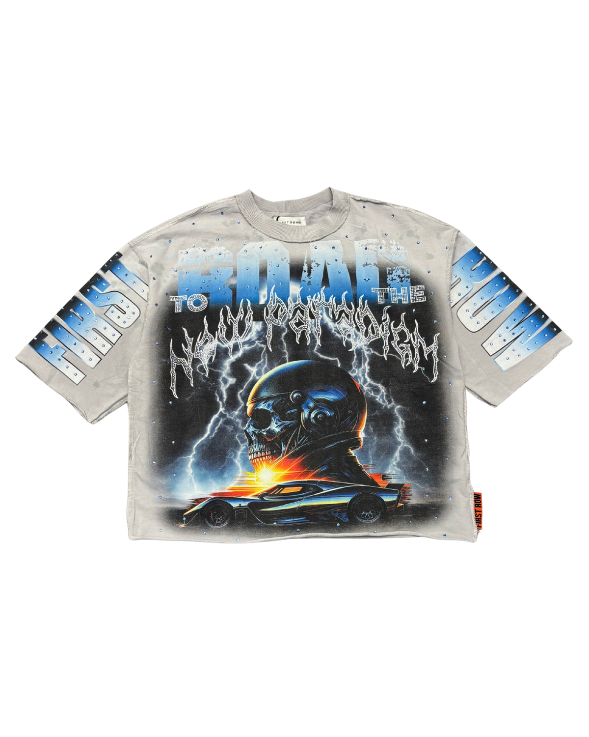 Mens Skull Racer Shirt