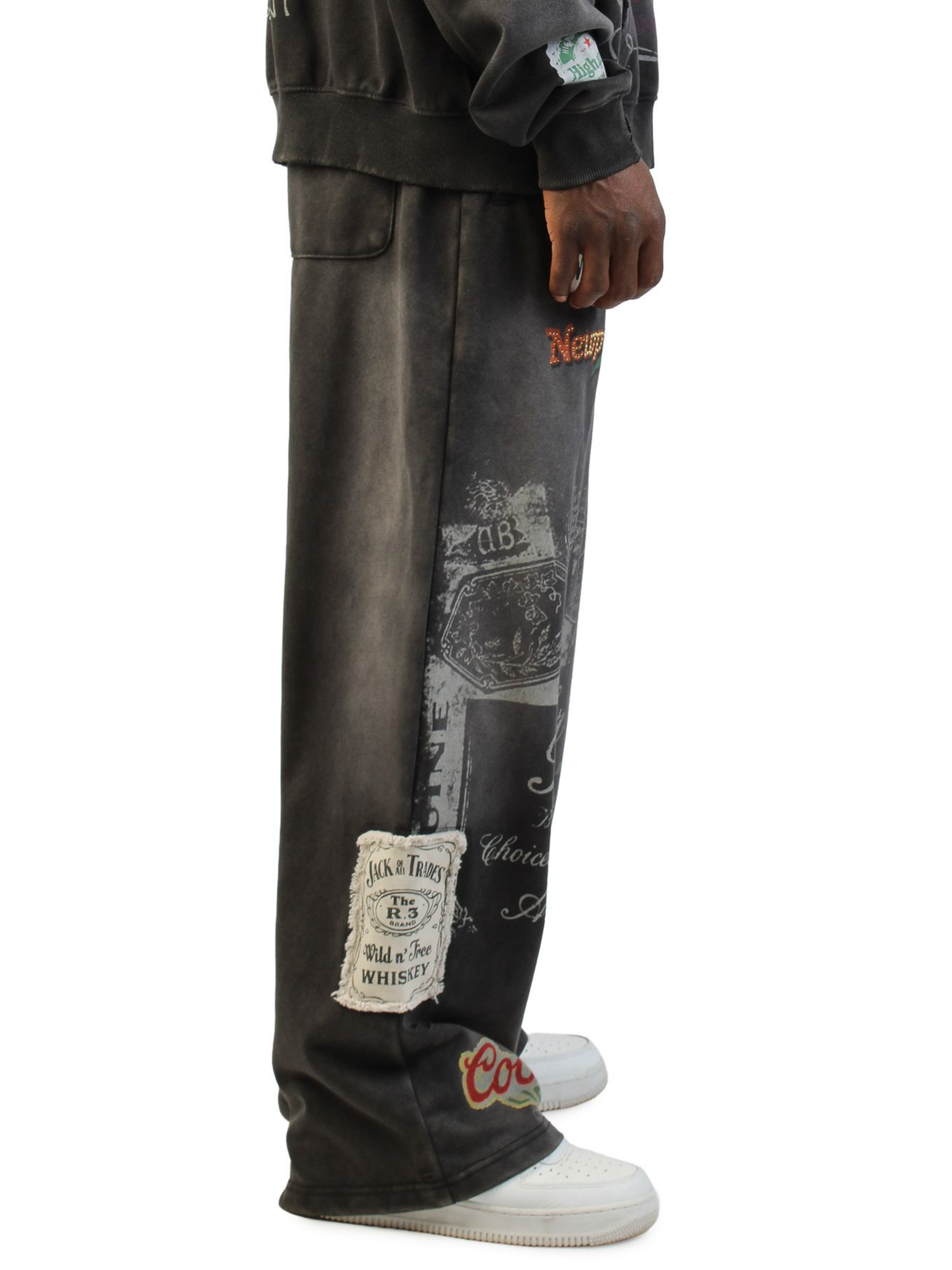Mens Mstrmnd Zip Sweatpants