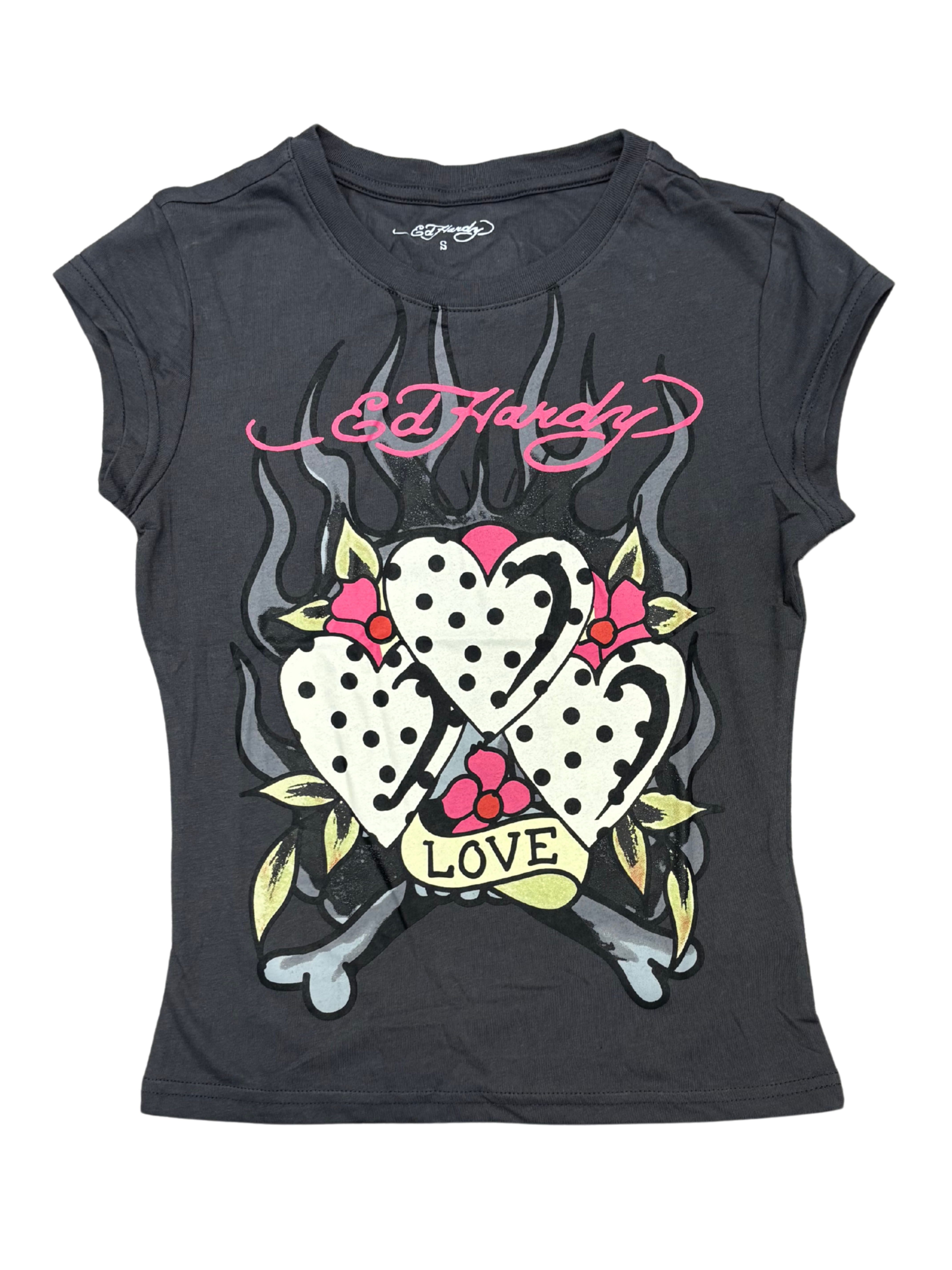 Womens Dot Hearts Shirt