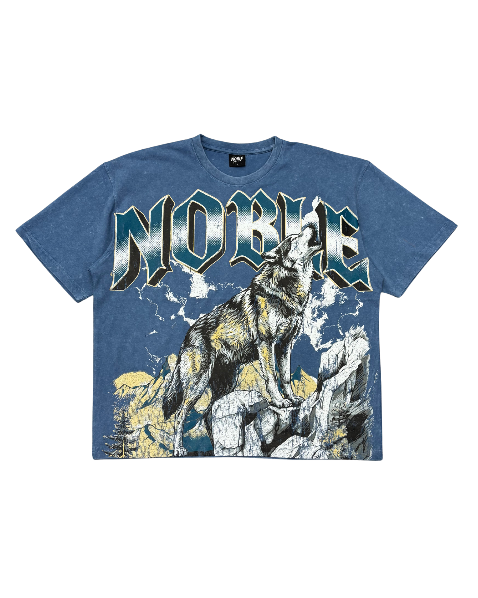 Mens Wolf Shirt 8813