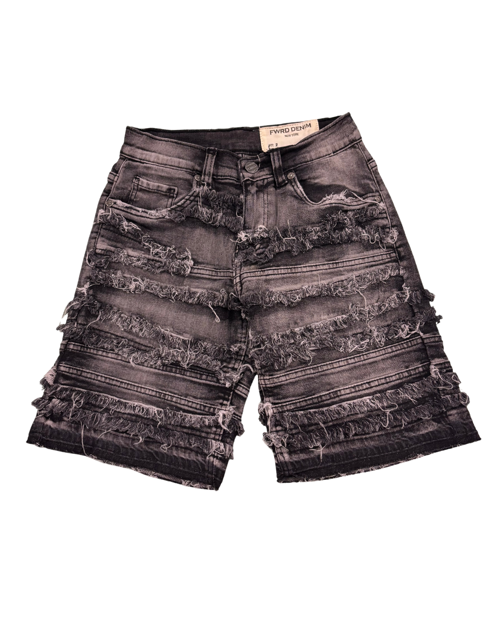Kids Frayline Denim Short