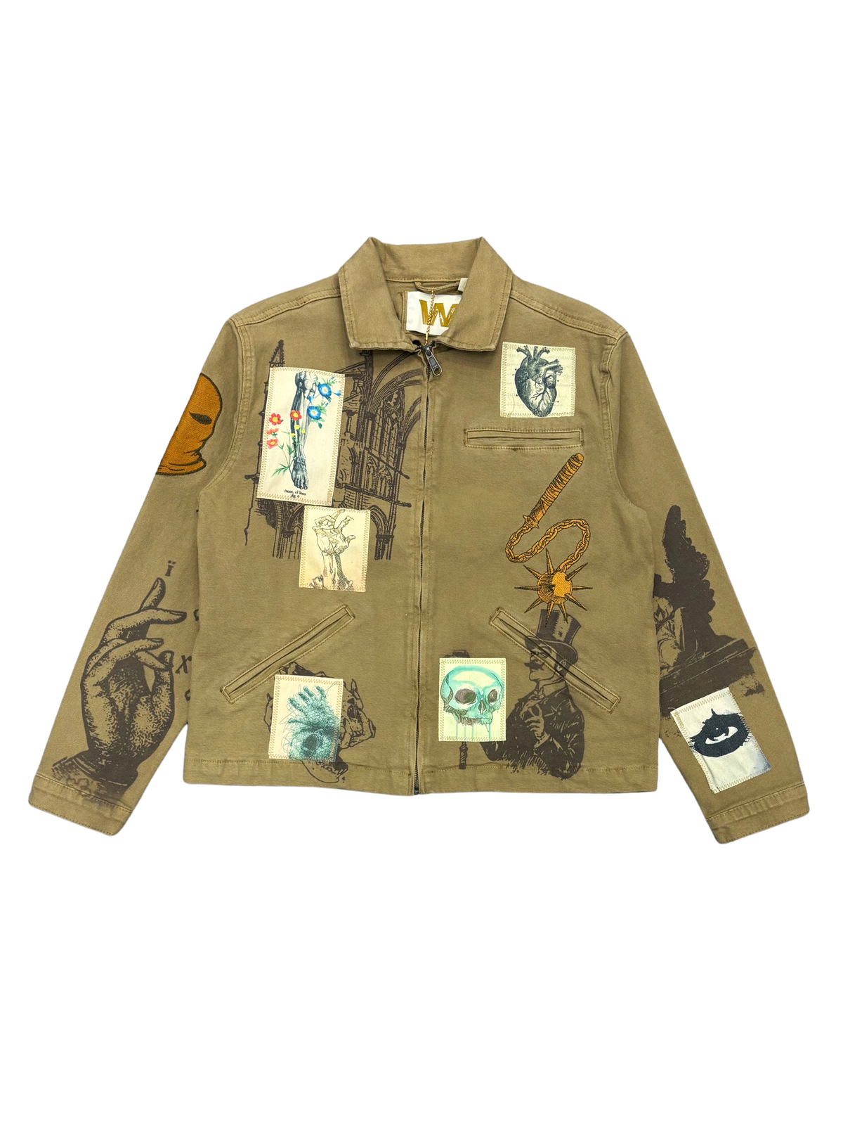 Mens Never More Canvas Shacket