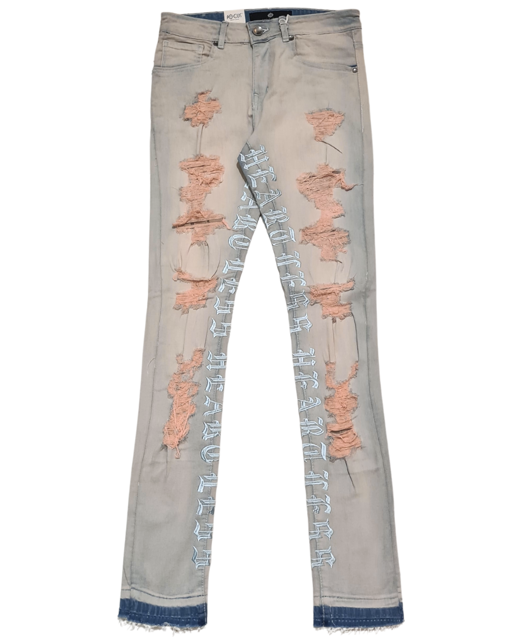 Mens Heartless Slim Fit Jeans 3669