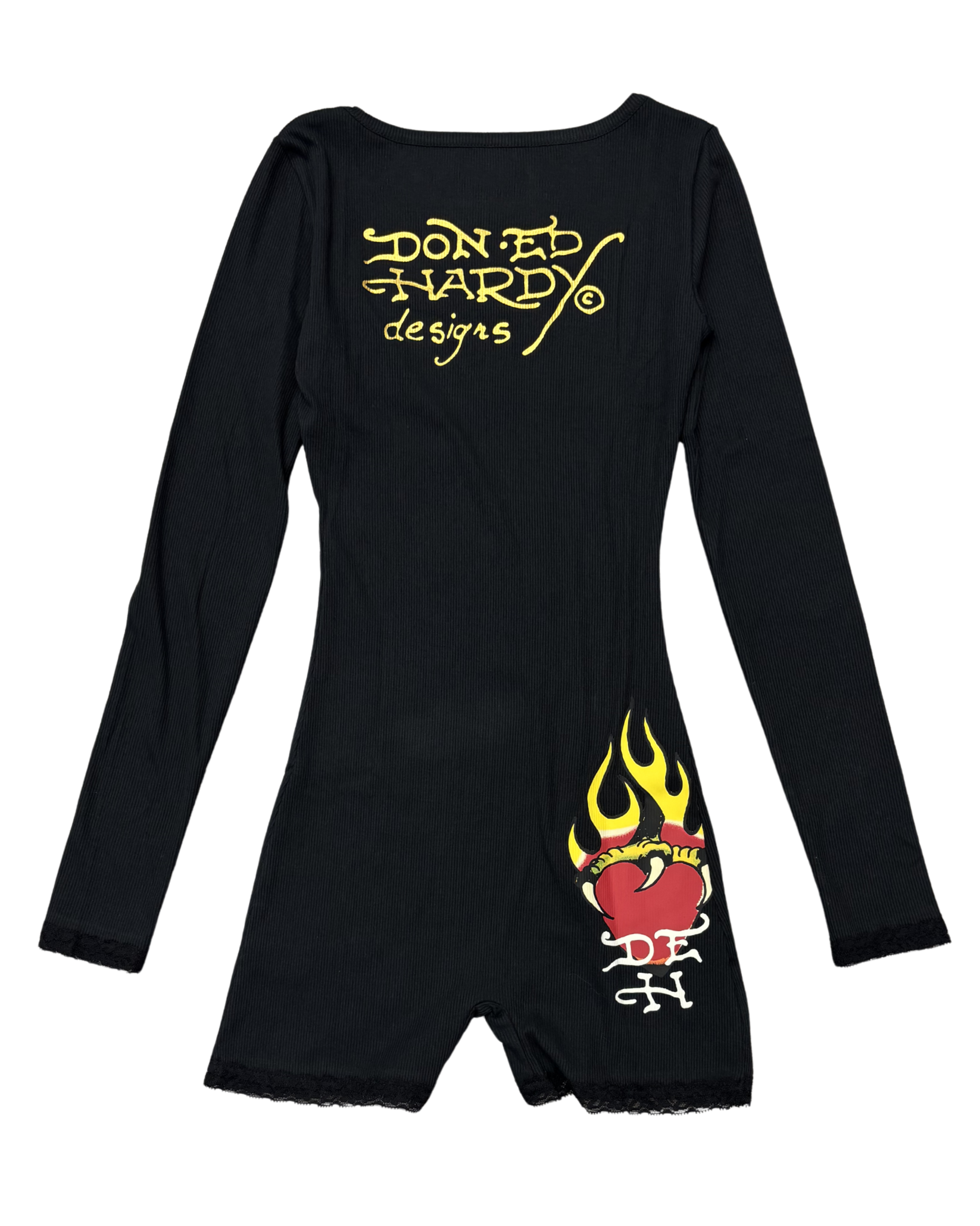 Womens Sacred Heart Long Sleeve Onesie