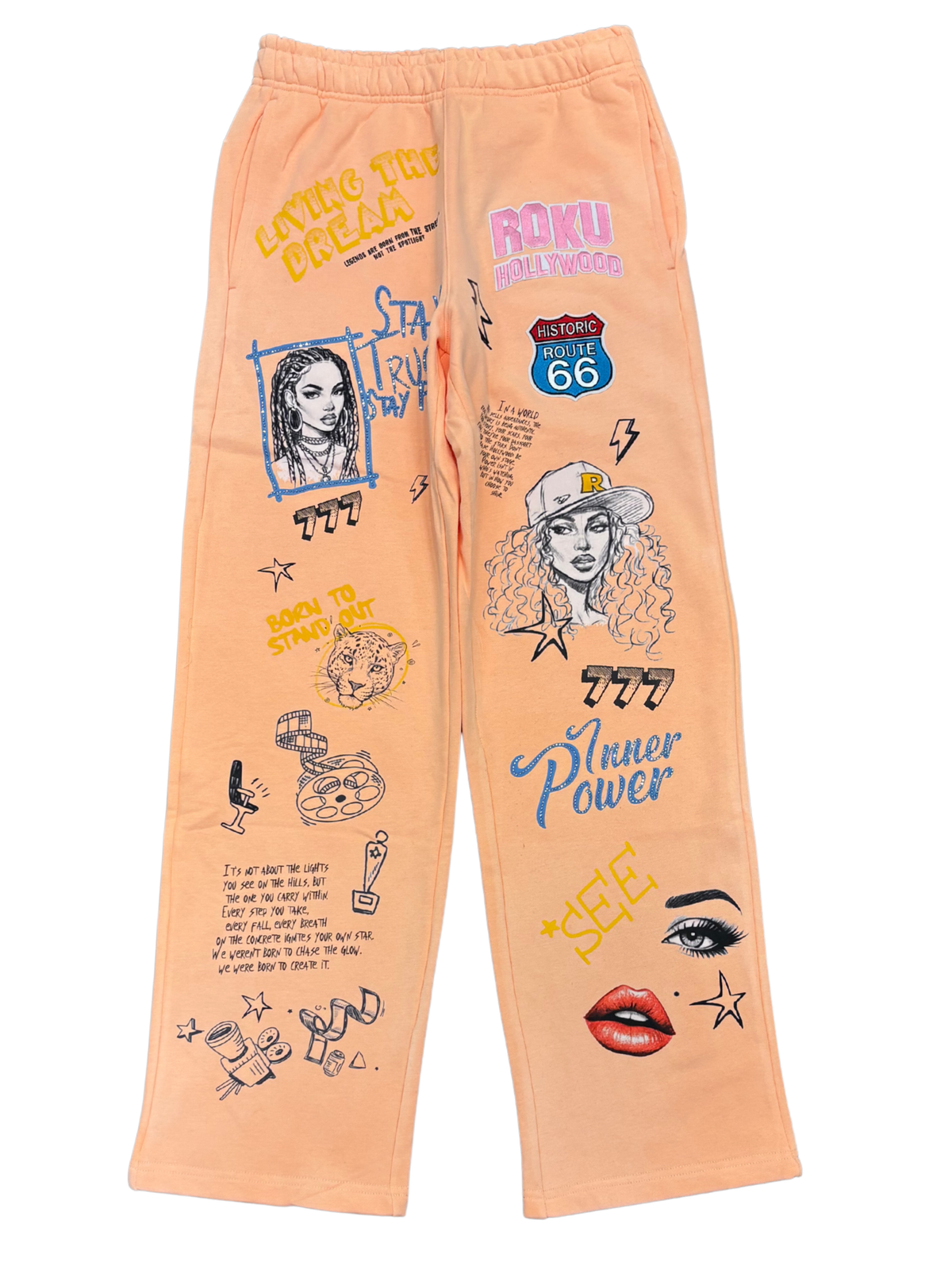 Womens Hollywood Dream Sweatpants