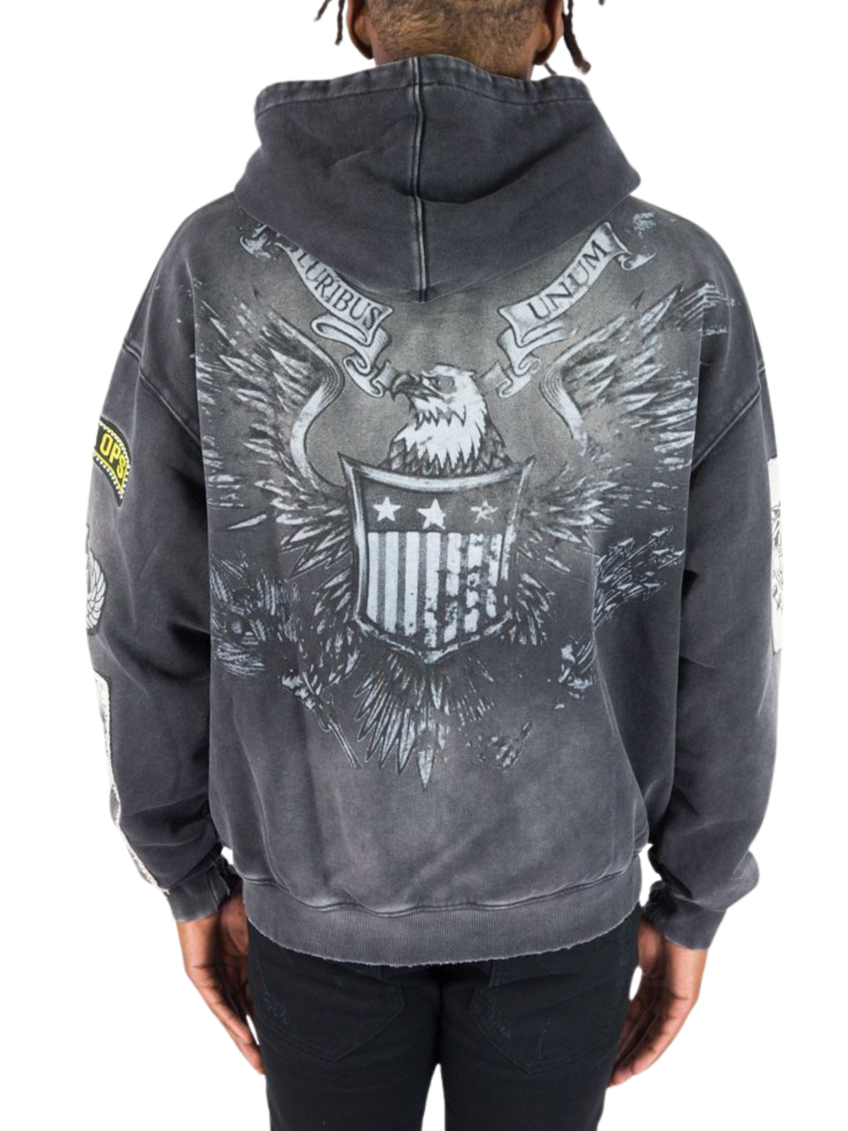 Mens Black Ops Zip Hoodie