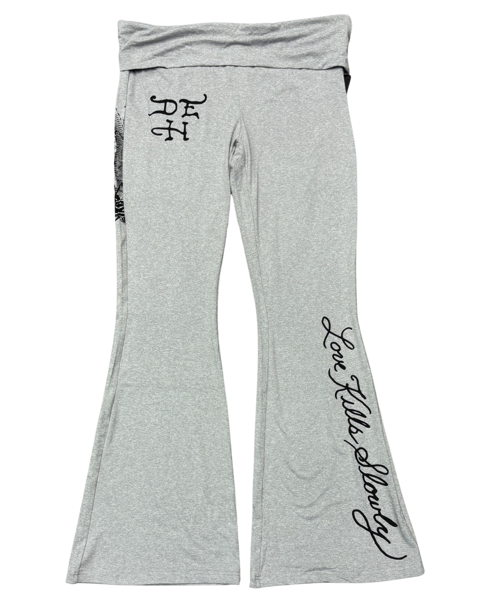 Womens Mary Fold Over Yoga Pant