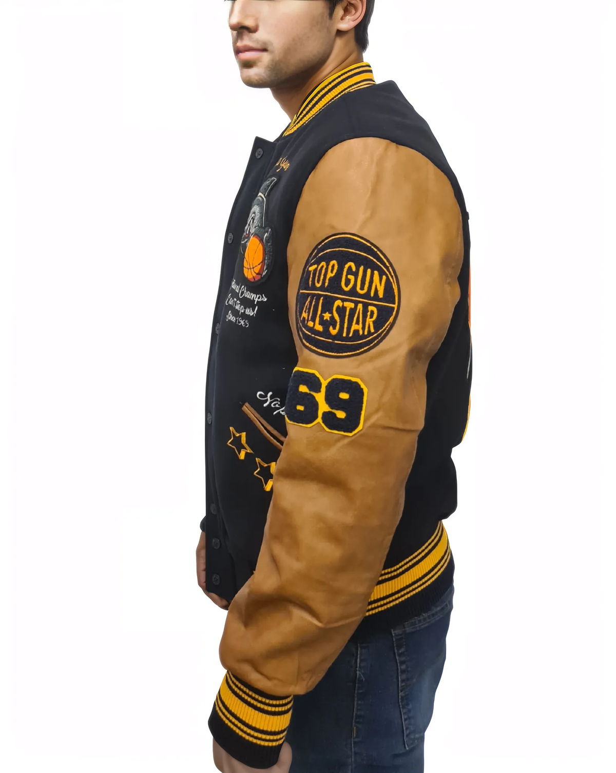 Mens Unstoppable Varsity Jacket