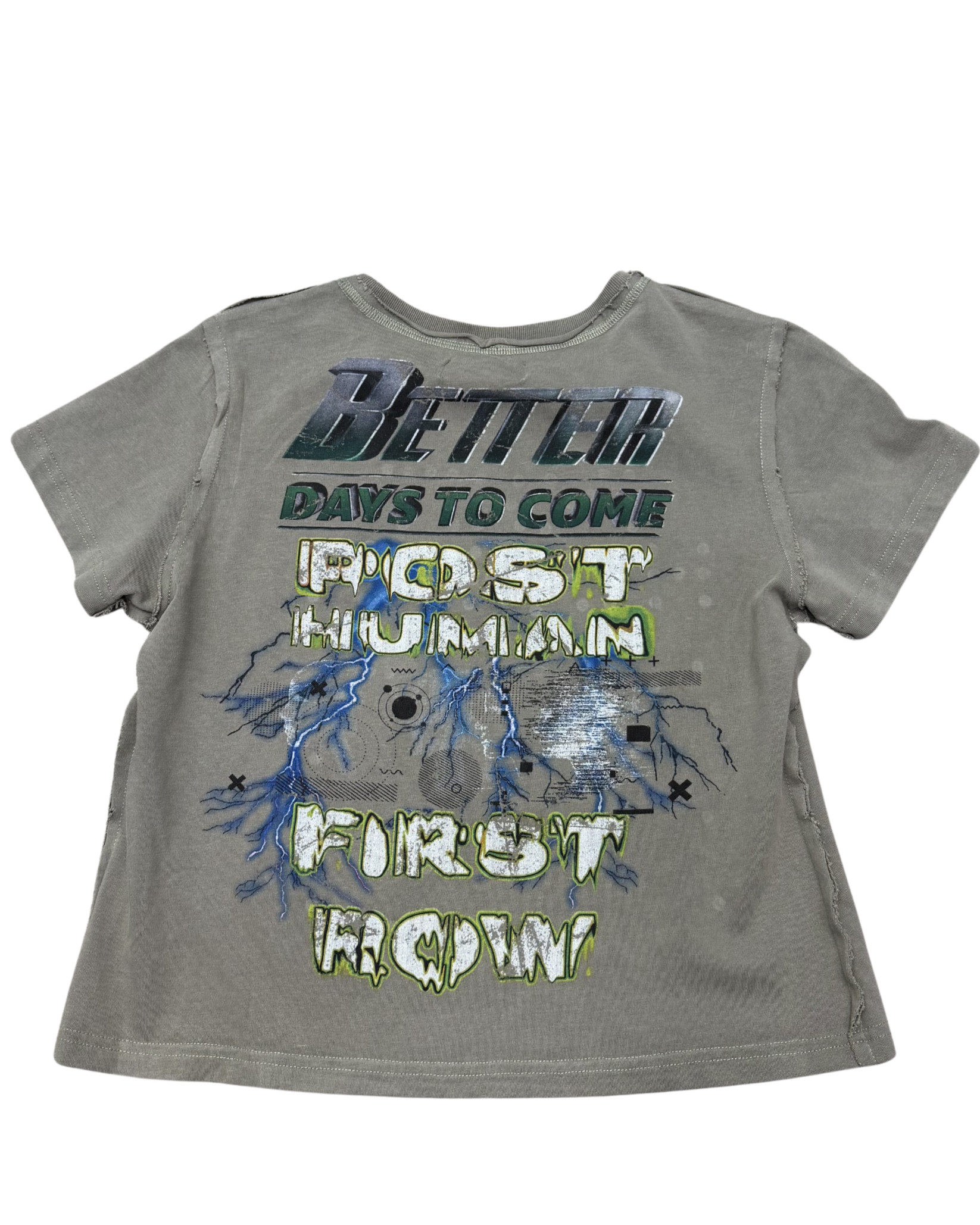 Womens Robot Flower Shirt