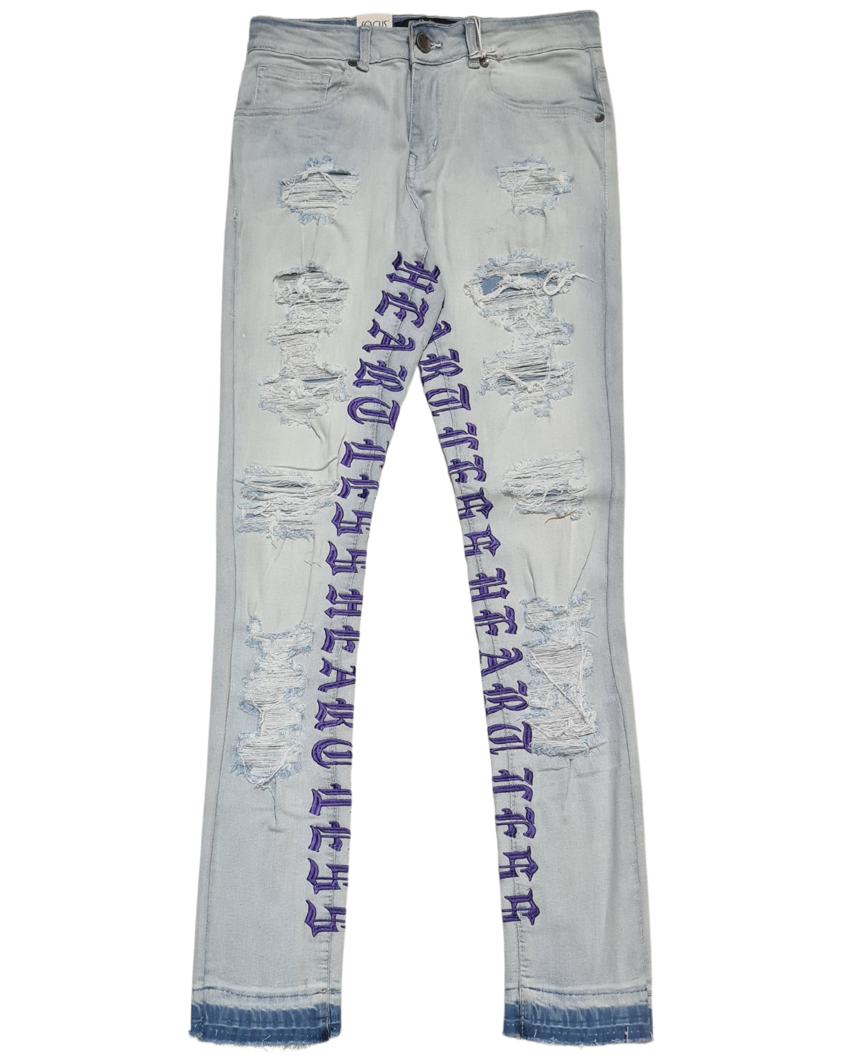 Mens Heartless Slim Fit Jeans 3669