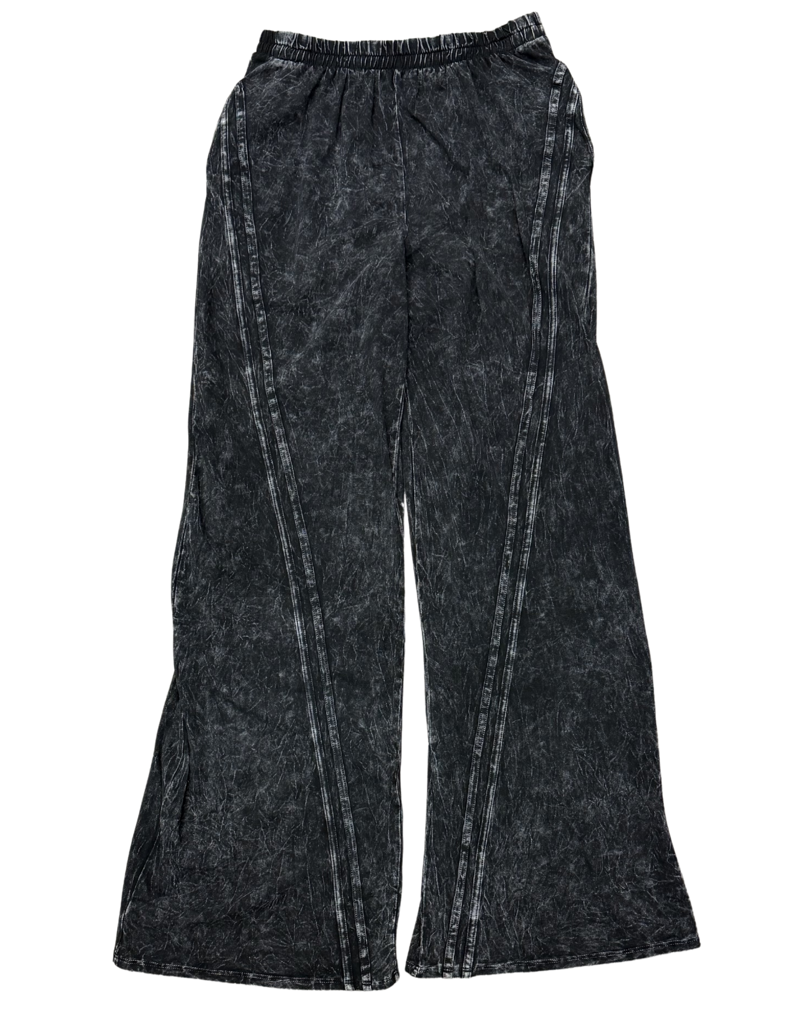 Womens Plain Striped Sweatpant