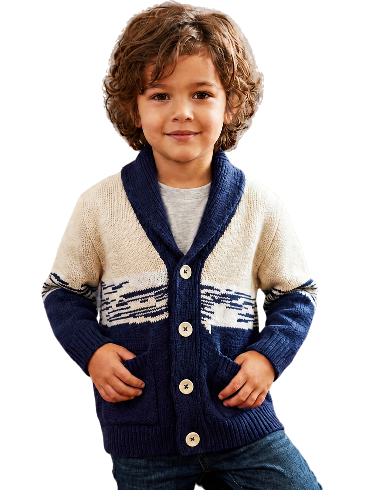 Kids Knit Shirt BTD402