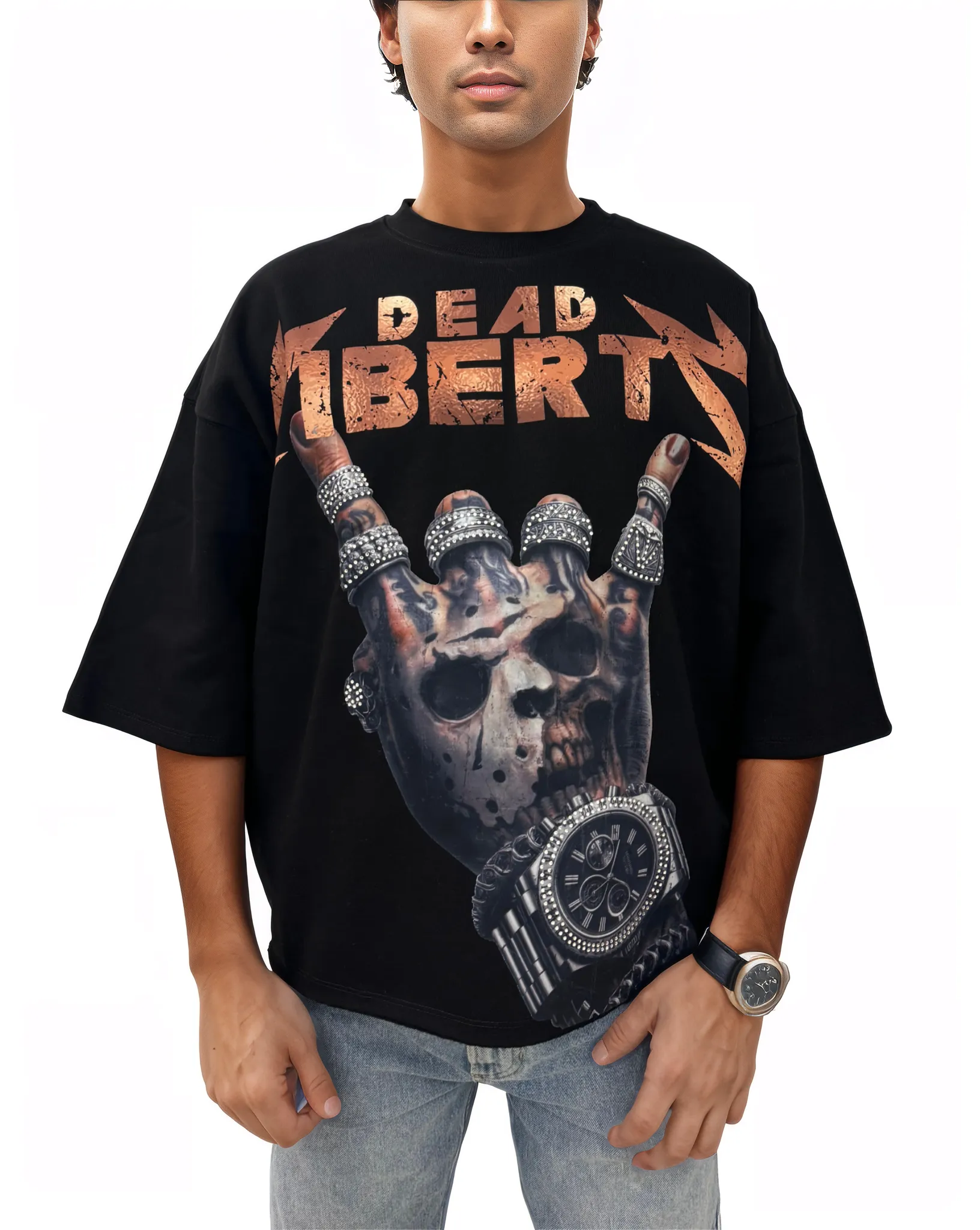 Mens Dead Ibert Oversized Shirt