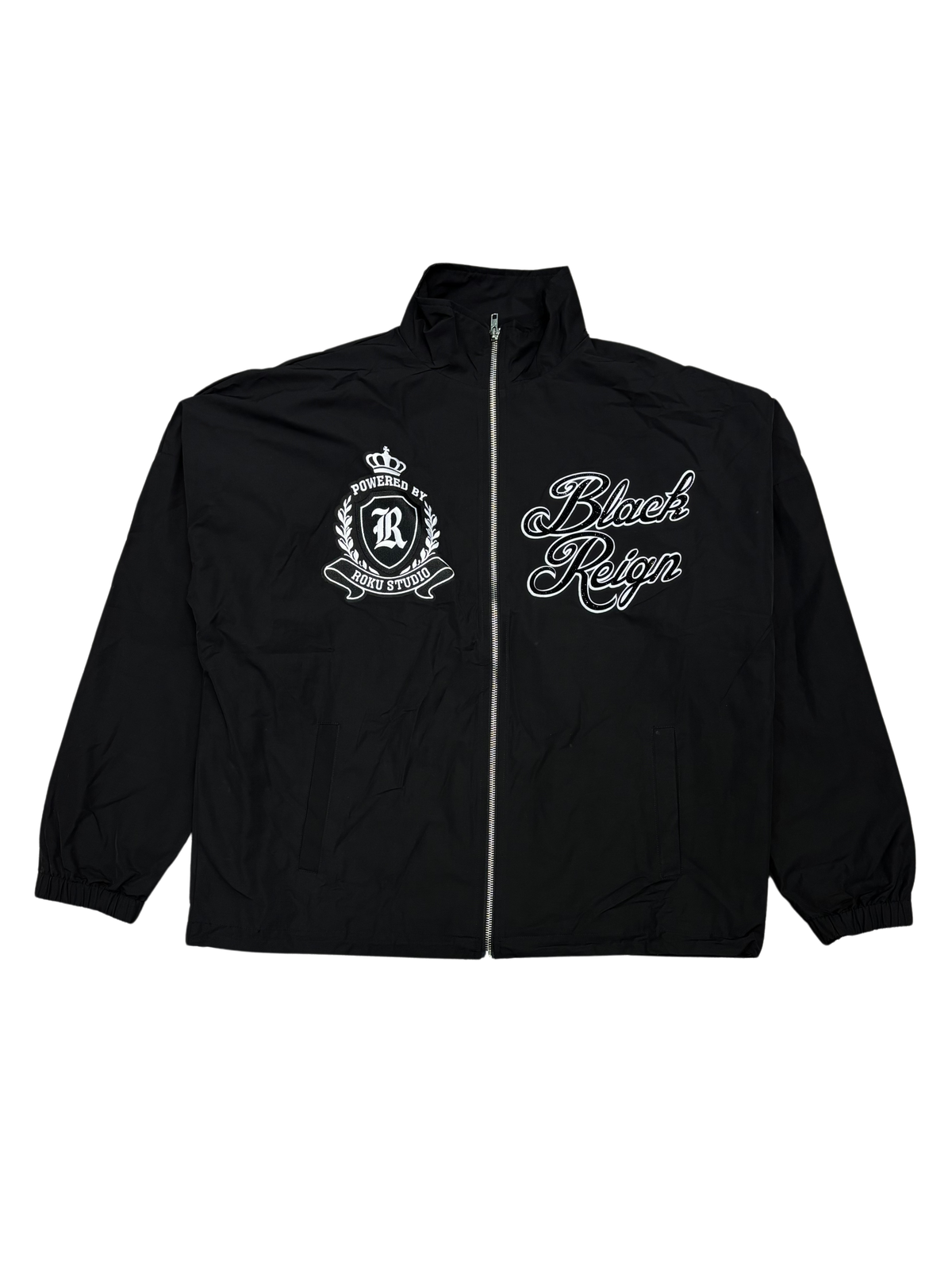 Mens Strength In Shadow Nylon Zip Jacket