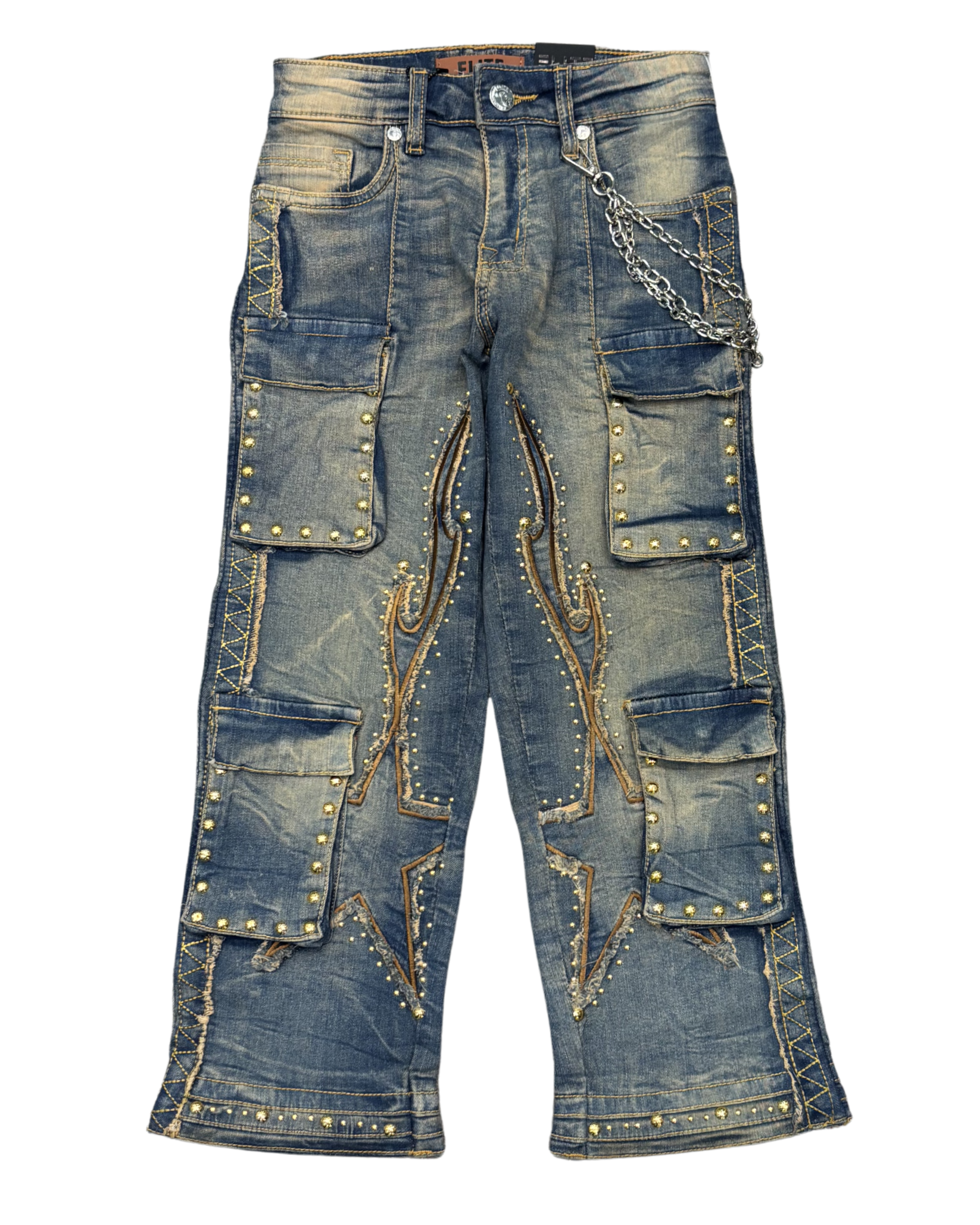 Kids Stacked Jeans 772