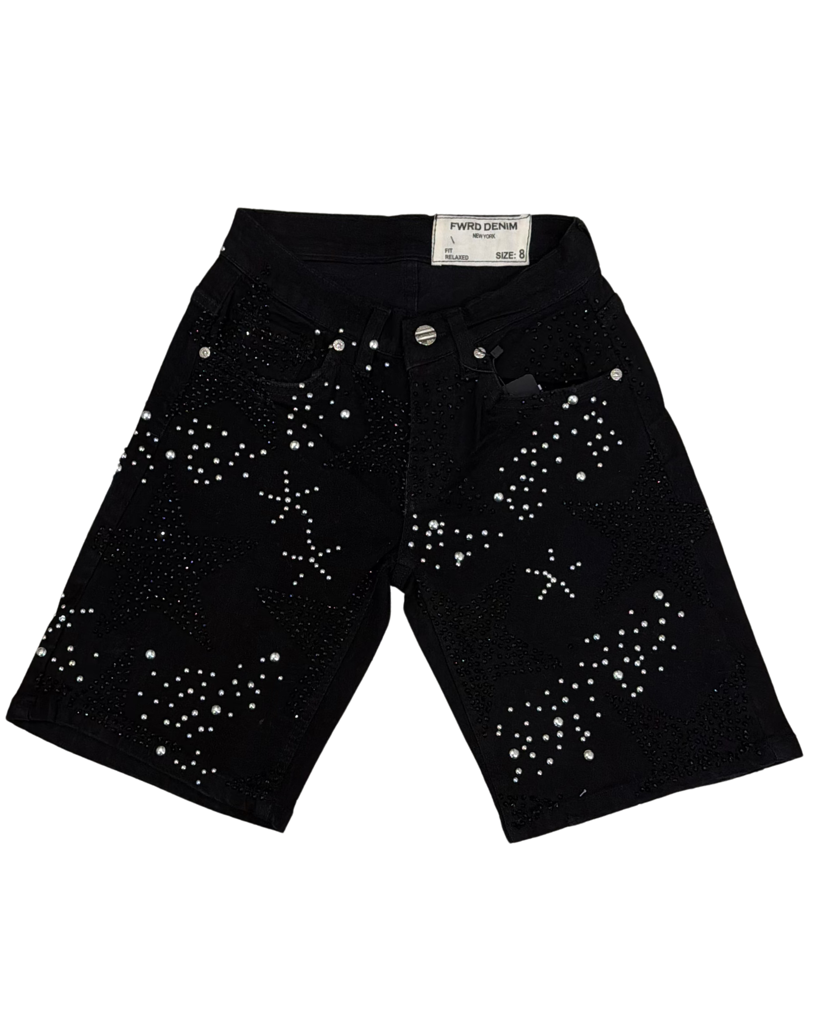 Kids Starburst Rhinestone Shorts 220044K