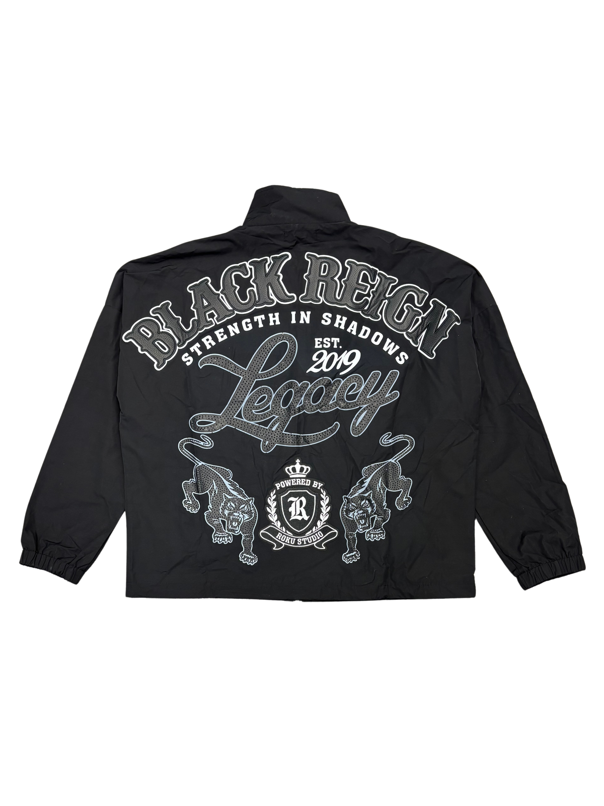 Mens Strength In Shadow Nylon Zip Jacket