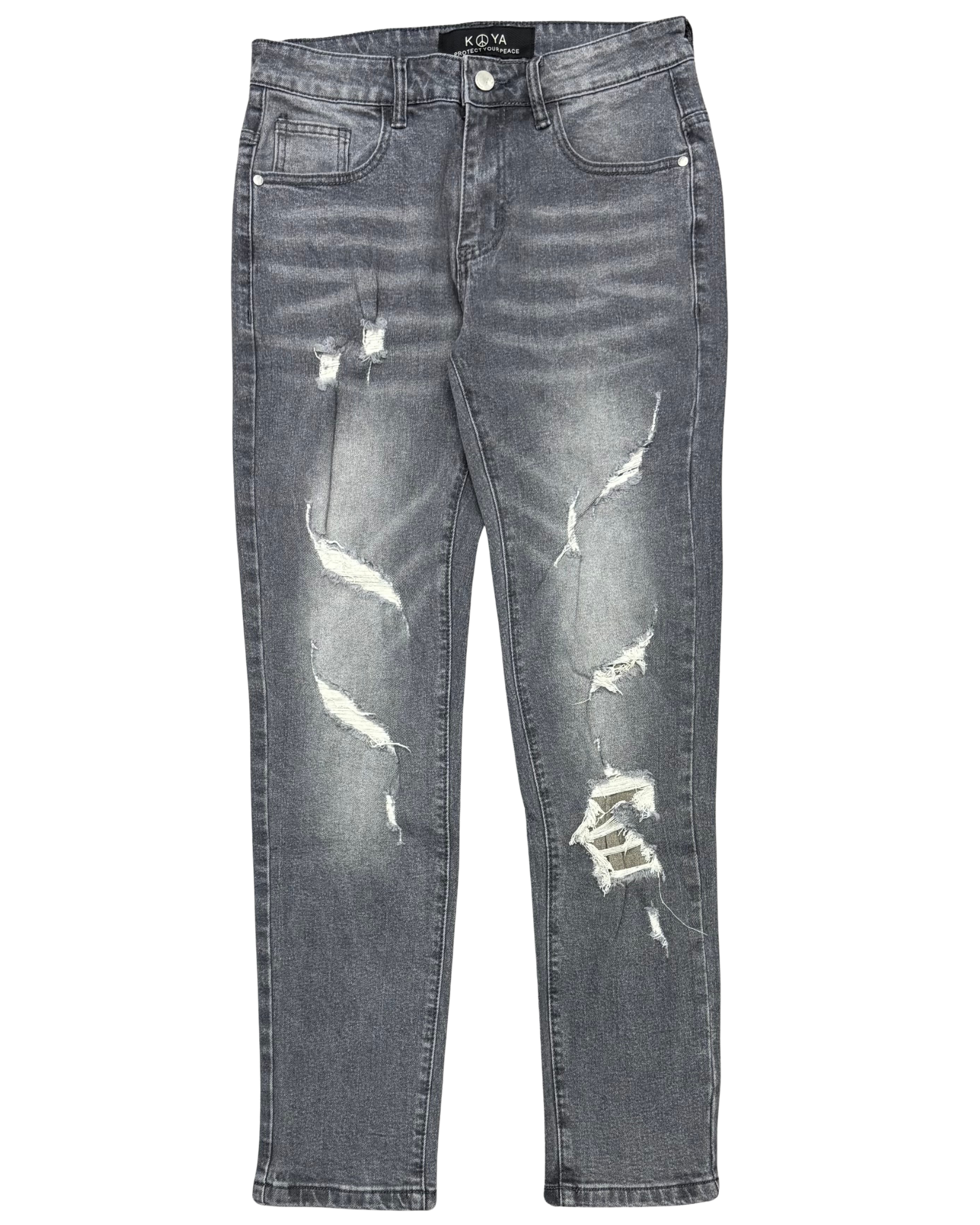 Mens Distressed Jeans KJ21