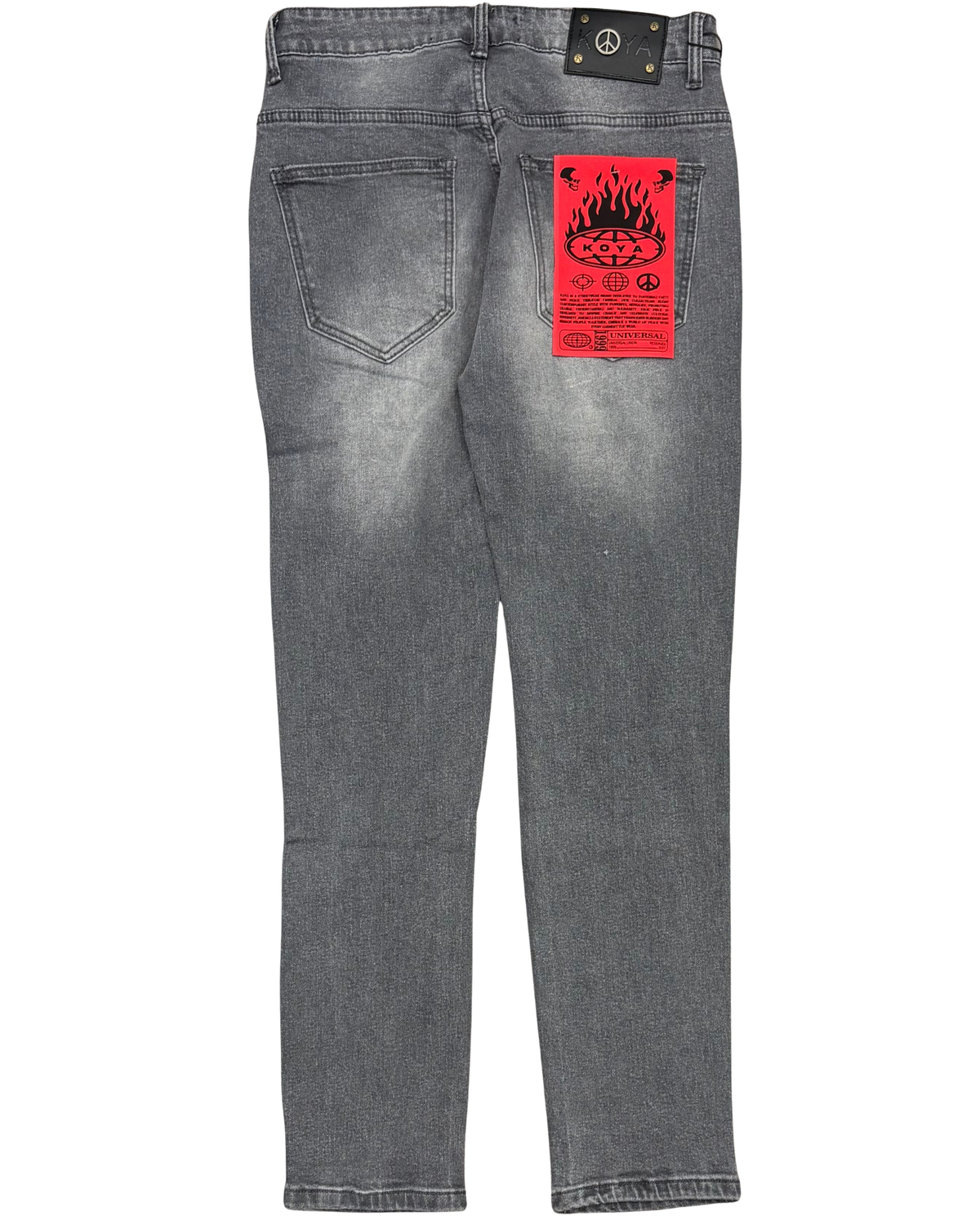 Mens Distressed Jeans KJ21