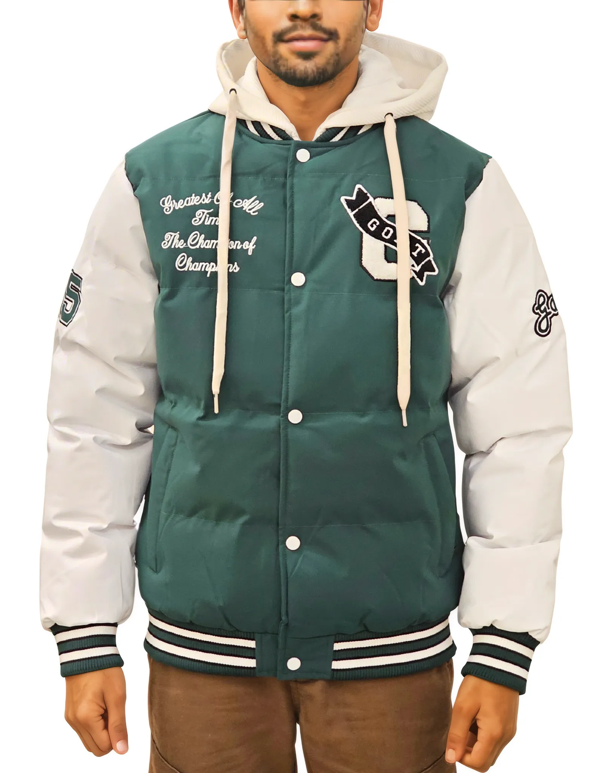 Mens Greatest Of All Varsity Jacket