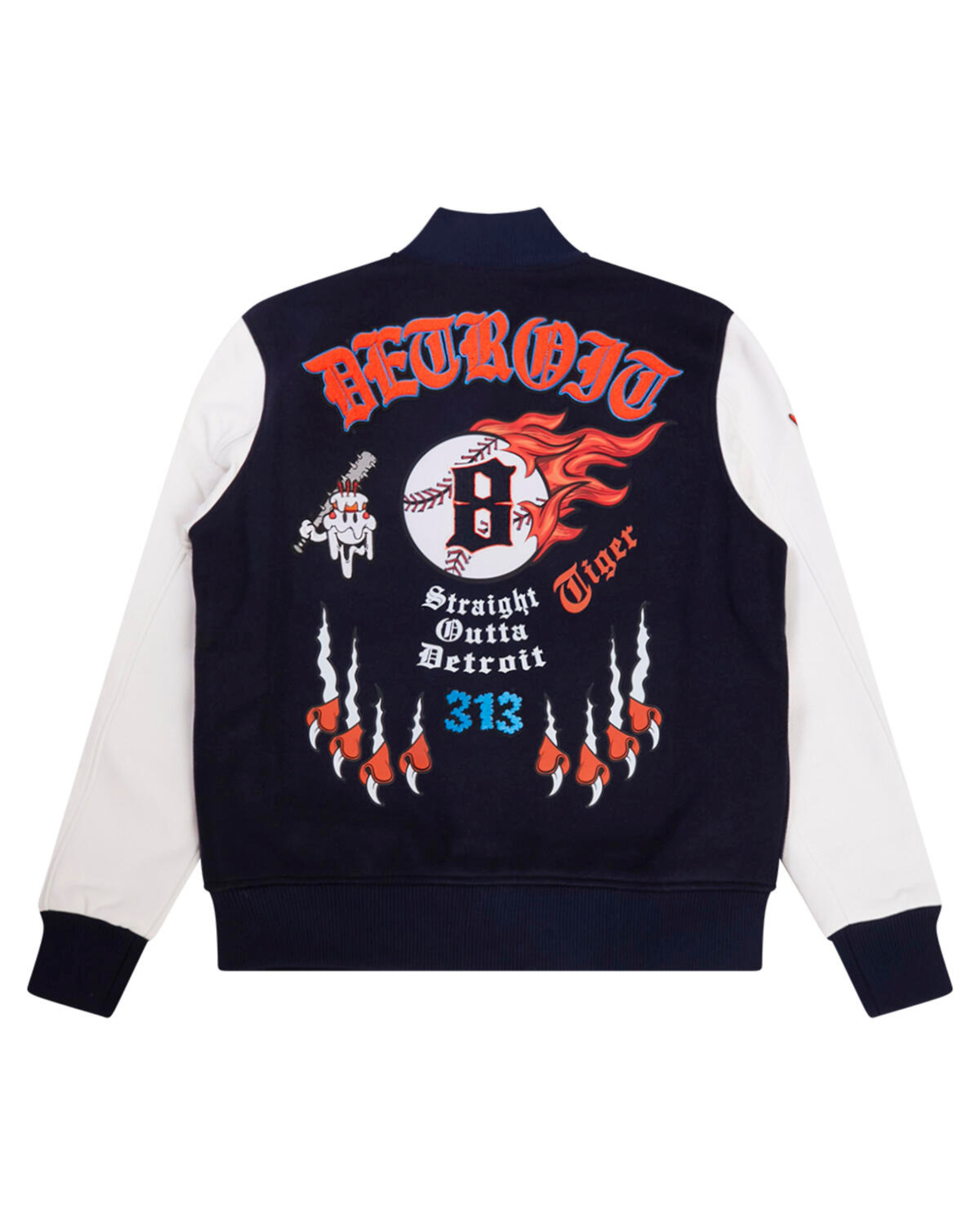 Mens Detroit Varsity Jacket