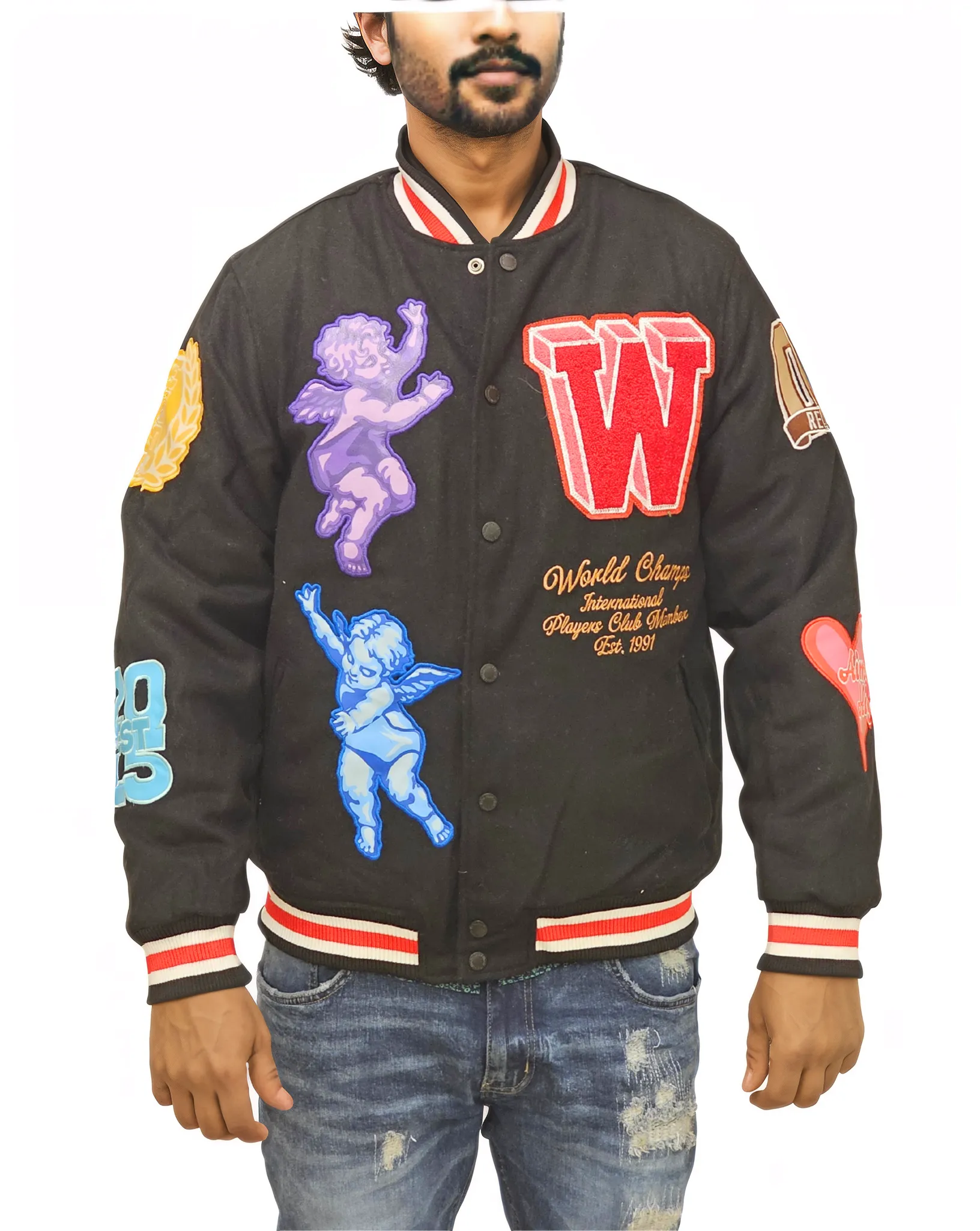Mens World Champs Varsity Jacket