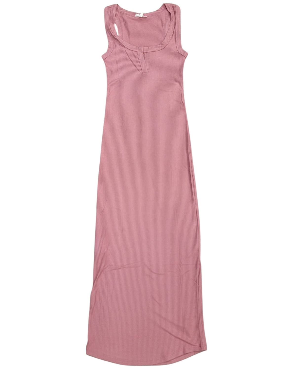 Womens Ribbed Maxi Bodycon Dress