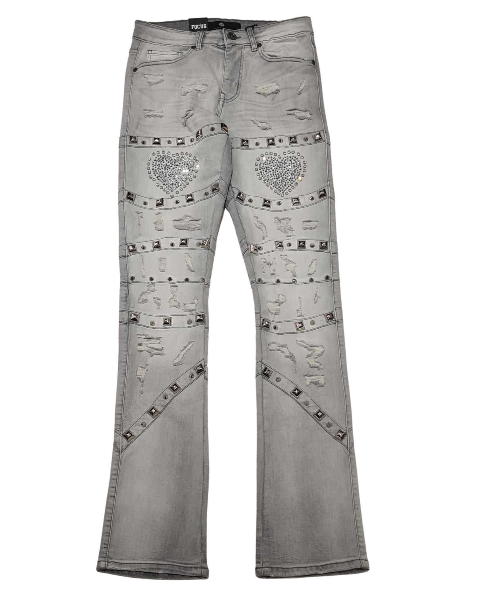 Mens Stacked Jeans 2582